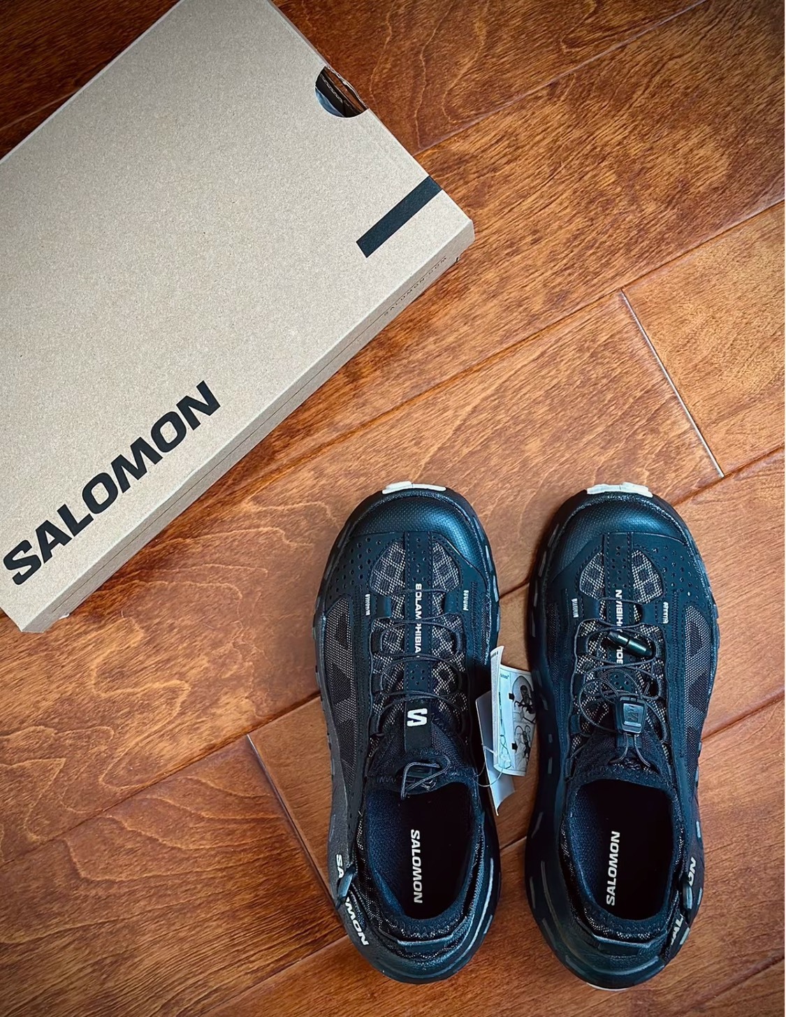 Salomon SOLAMPHIBIAN 黑色水陸鞋