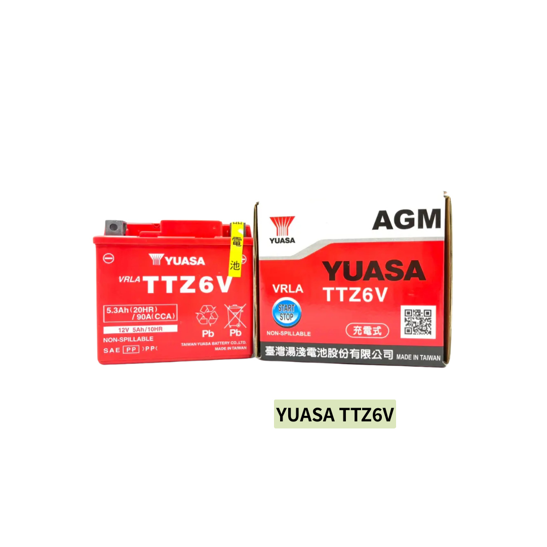 湯淺鉛酸電池 TTZ6V