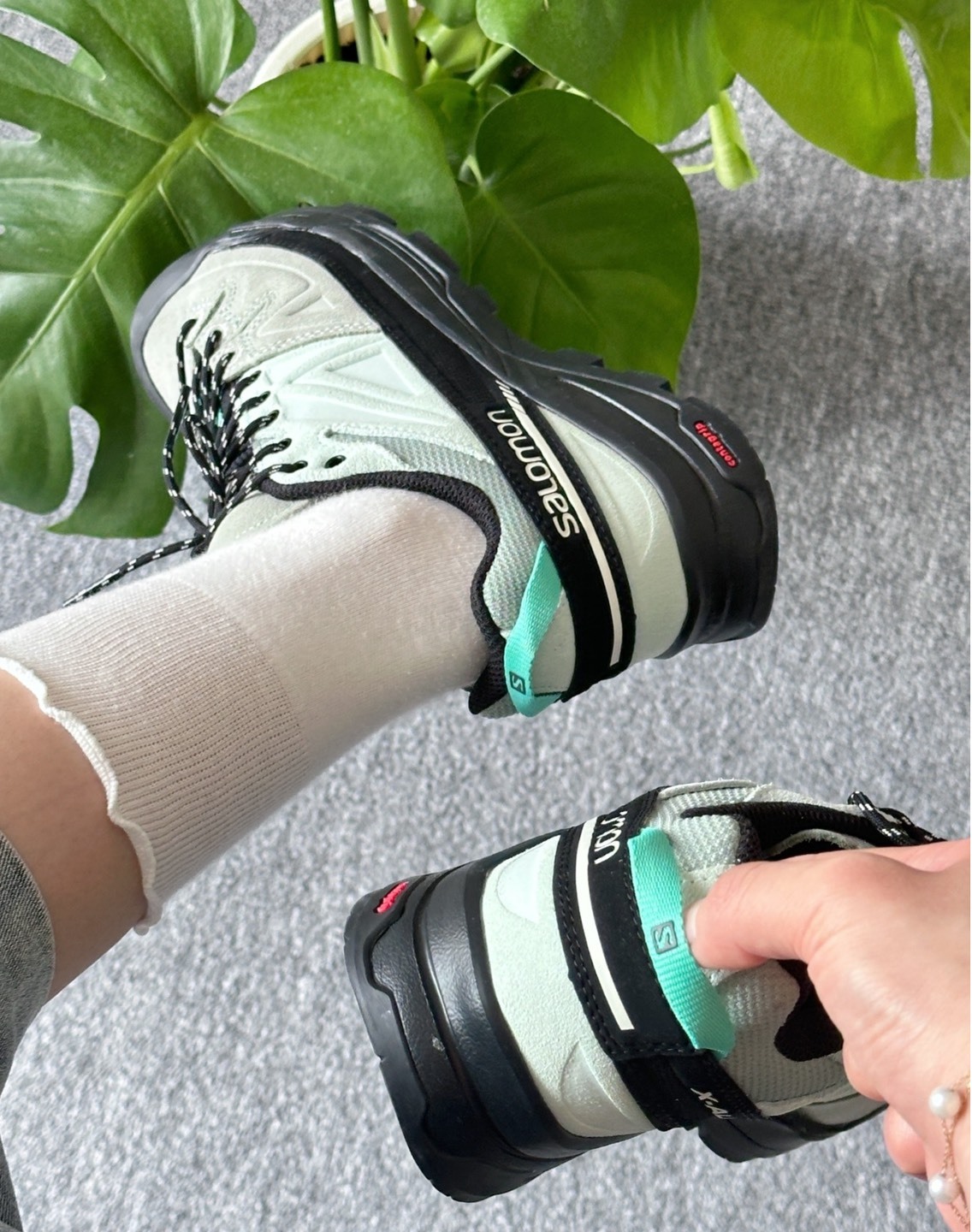 Salomon X-ALP LTR 黑綠戶外鞋