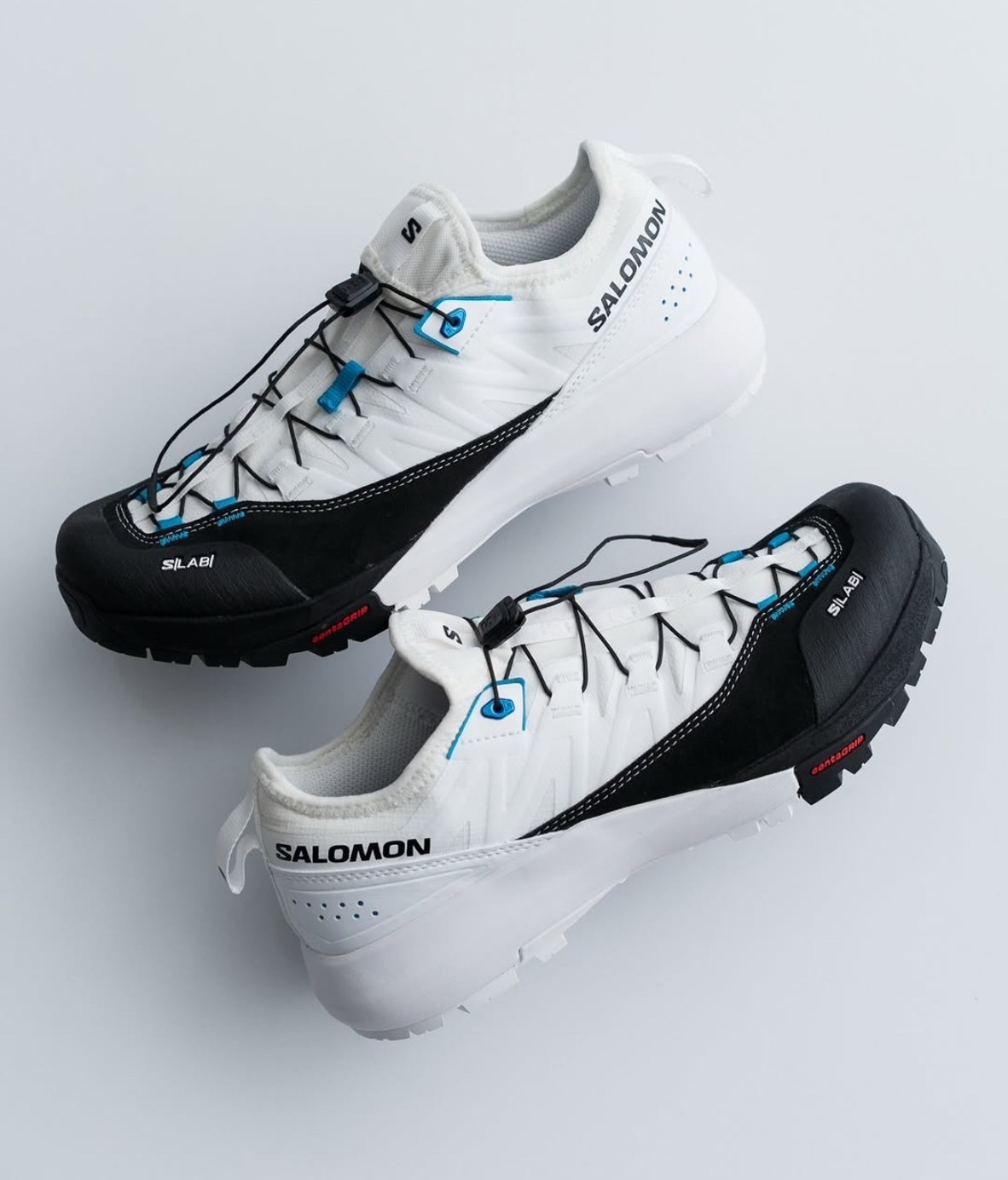Salomon S/LAB ALPINWAY 白色徒步鞋