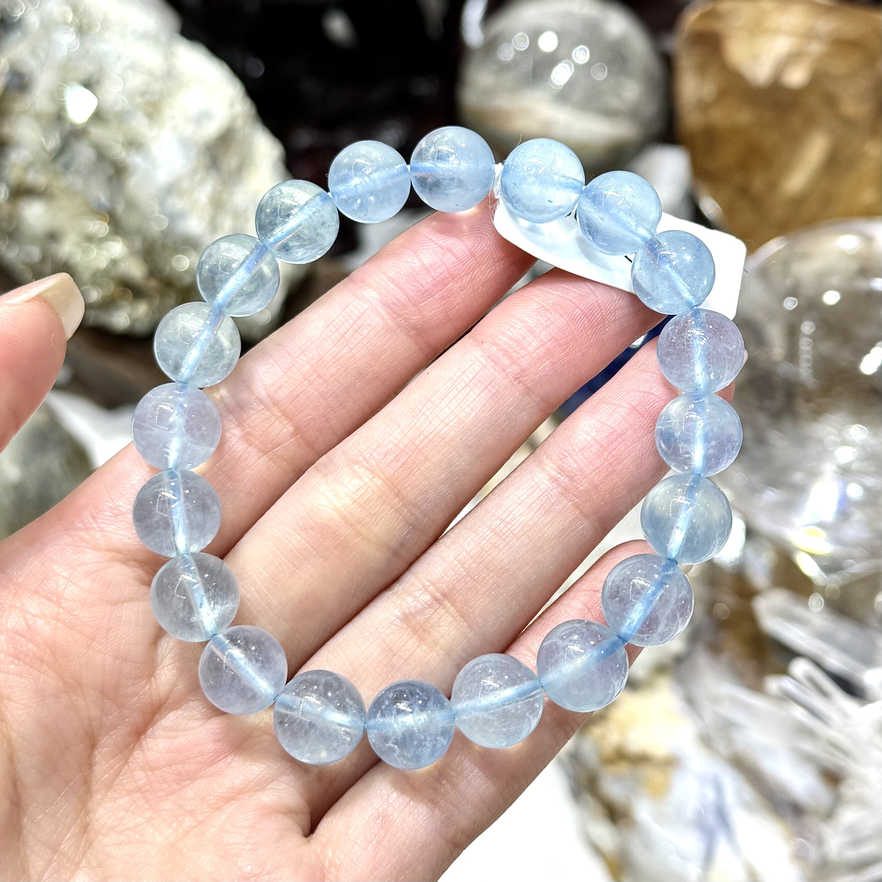 【改善溝通】海藍寶 10mm (編號0702)