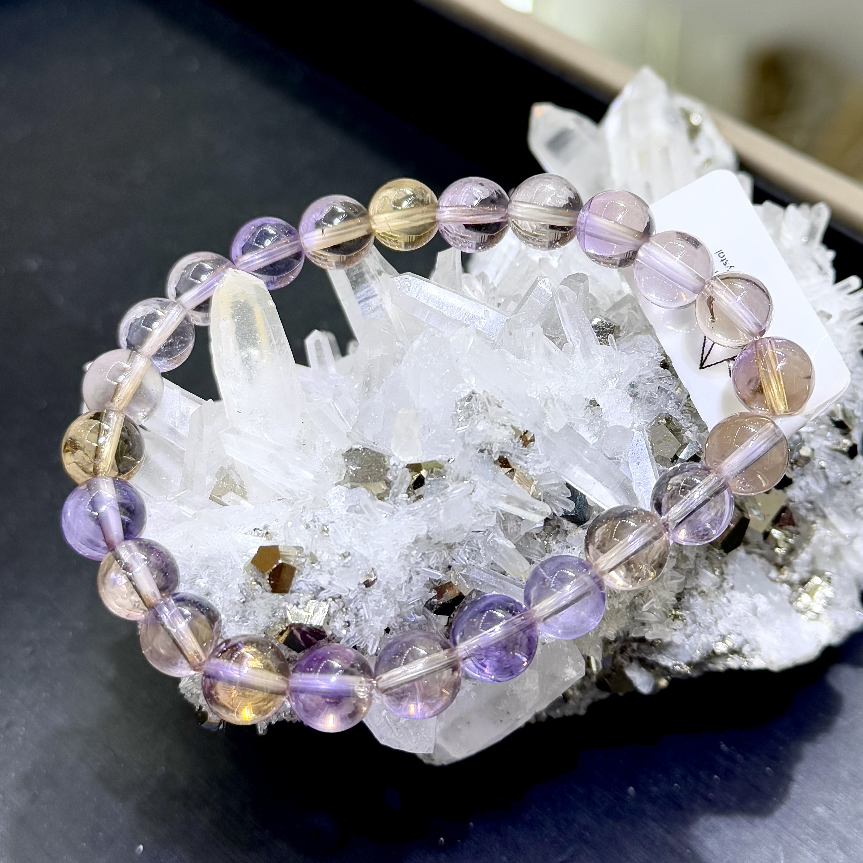 【強運招財】紫黃晶 7mm (編號0710)