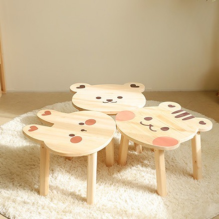 DTD x New normal家家酒圓圓臉印系列-小桌子