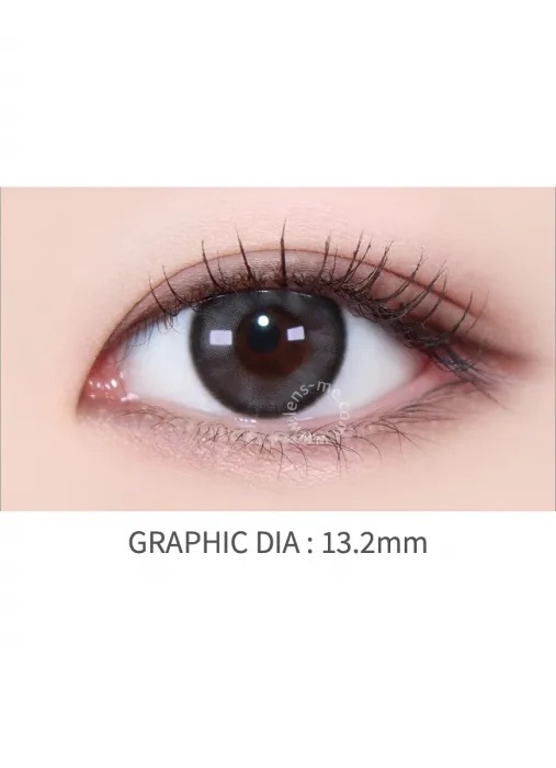 [月拋] Lensme 1 Month Moonlet Gray｜彩妝隱形眼鏡｜每盒2片