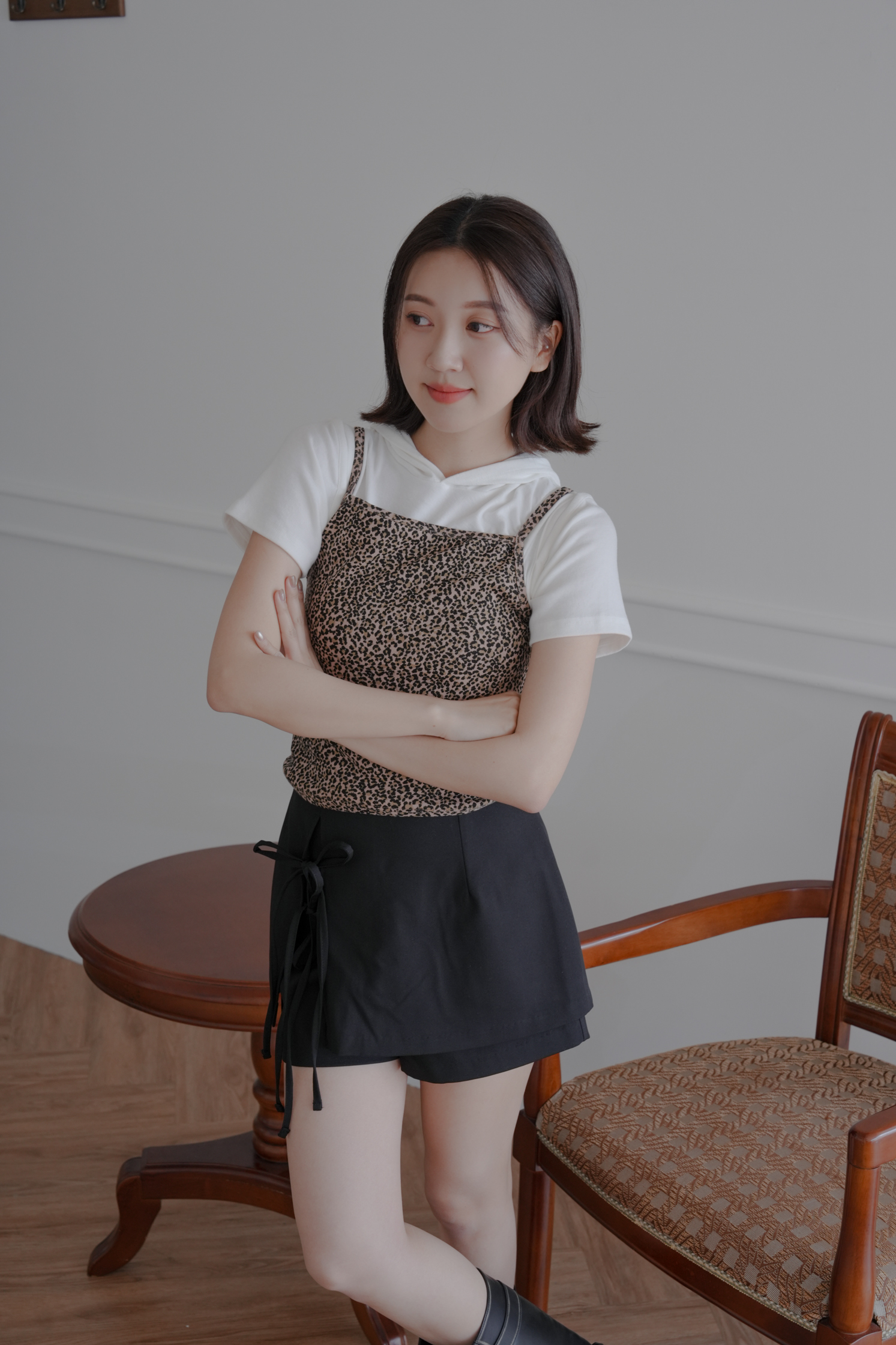 【Discount】Leopard Crop Top #上衣