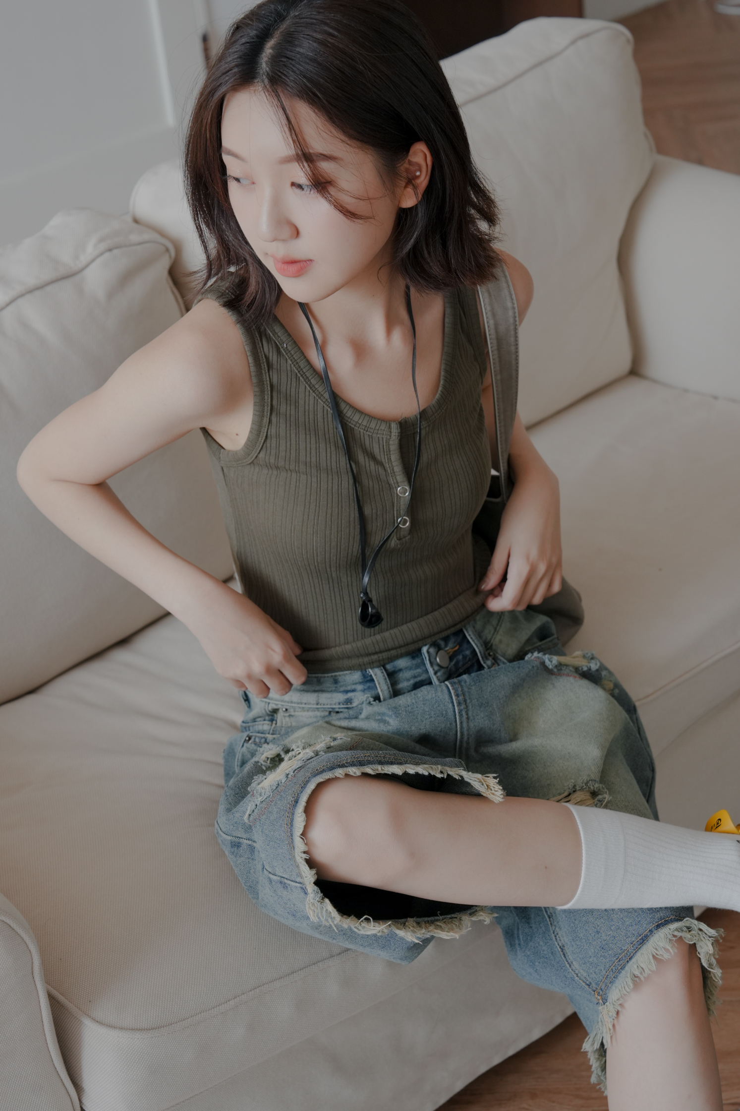 【Discount】Snap Vest #背心