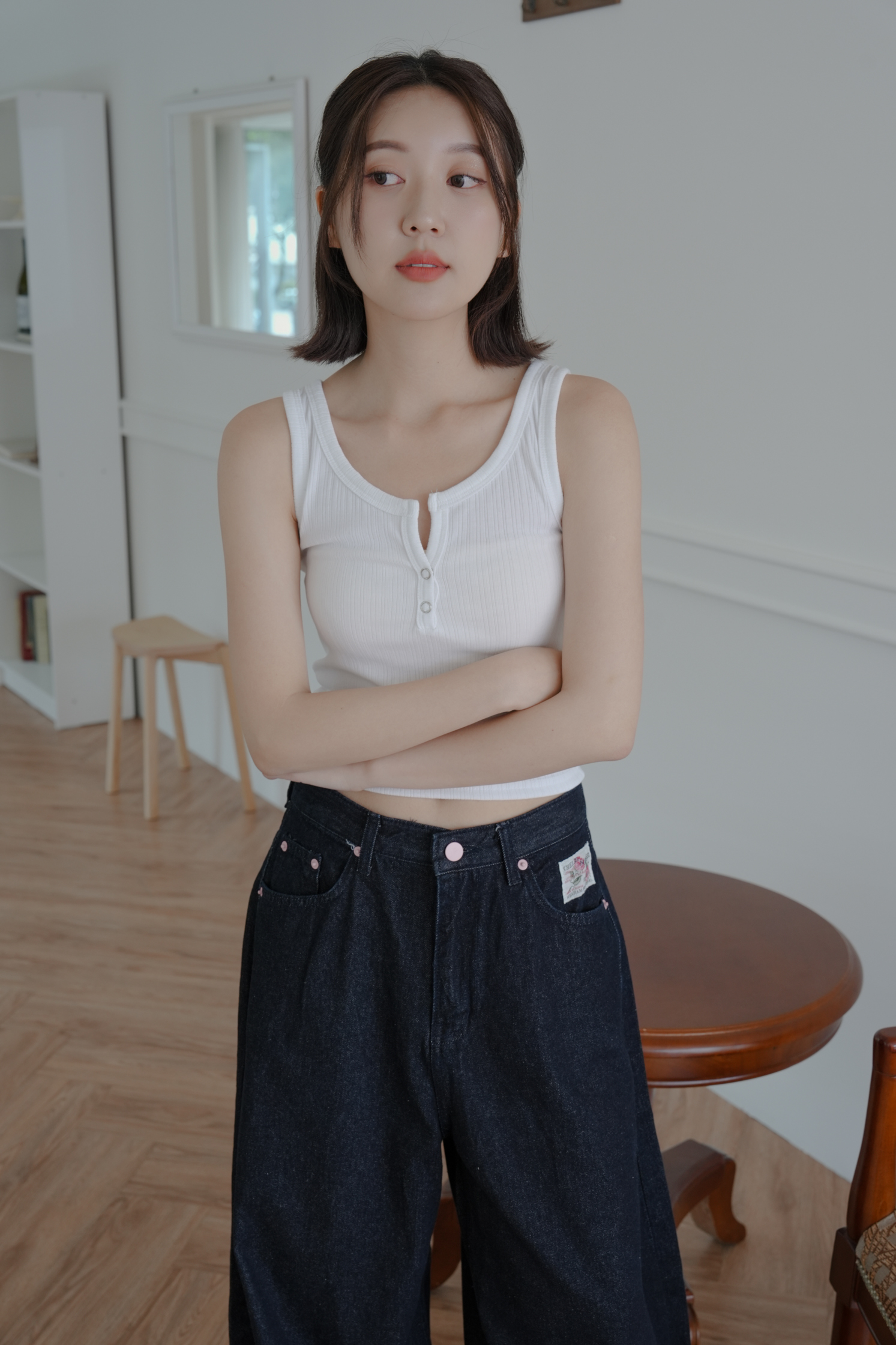 【Discount】Snap Vest #背心