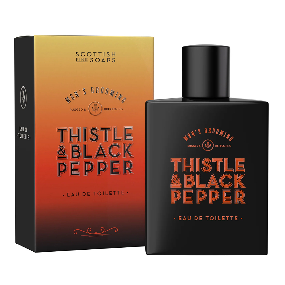 英國 Scottish Fine Soaps - 經典男性香水（Thistle & Black Pepper）