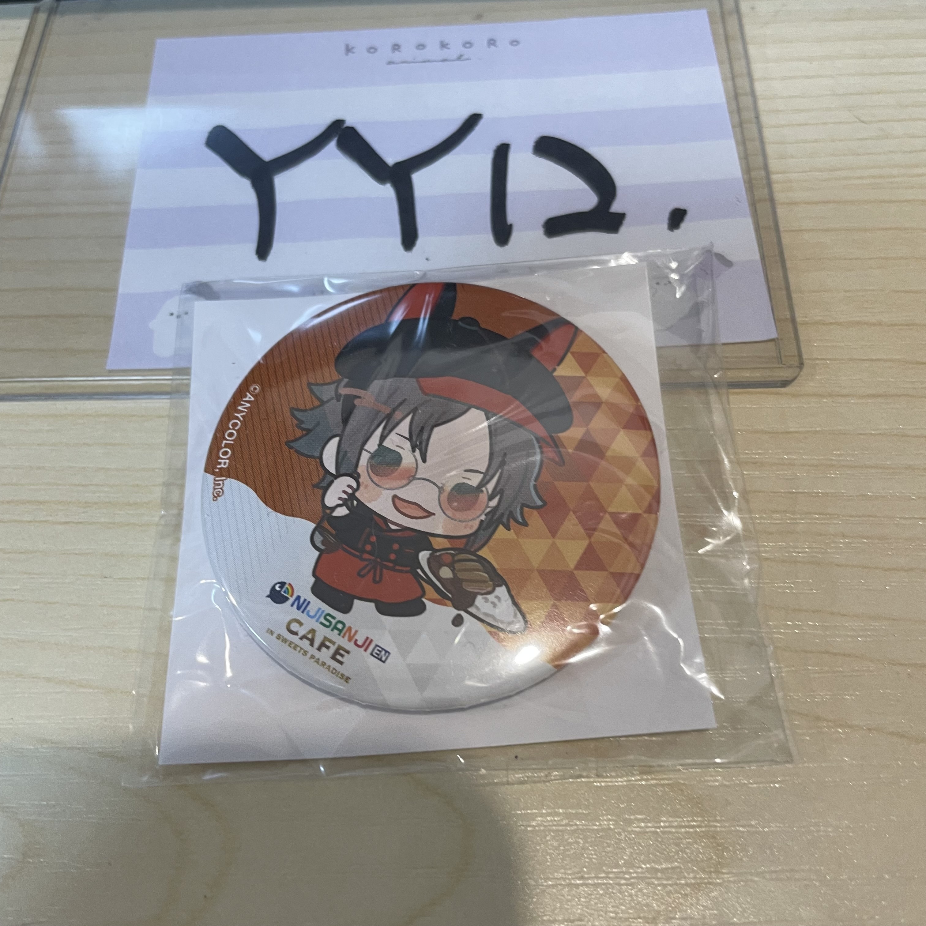 彩虹社 MYSTA 襟章                    #YY12