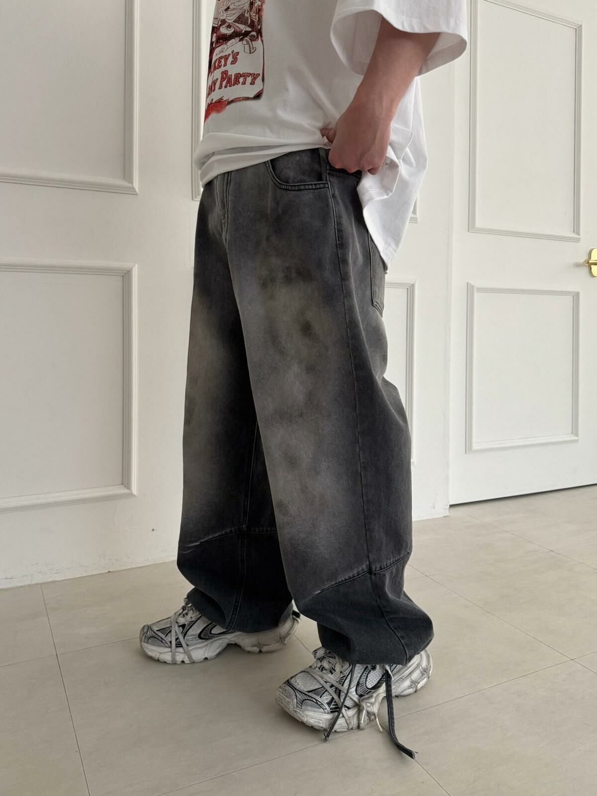 洗水鬆身牛仔褲 Votus-111J