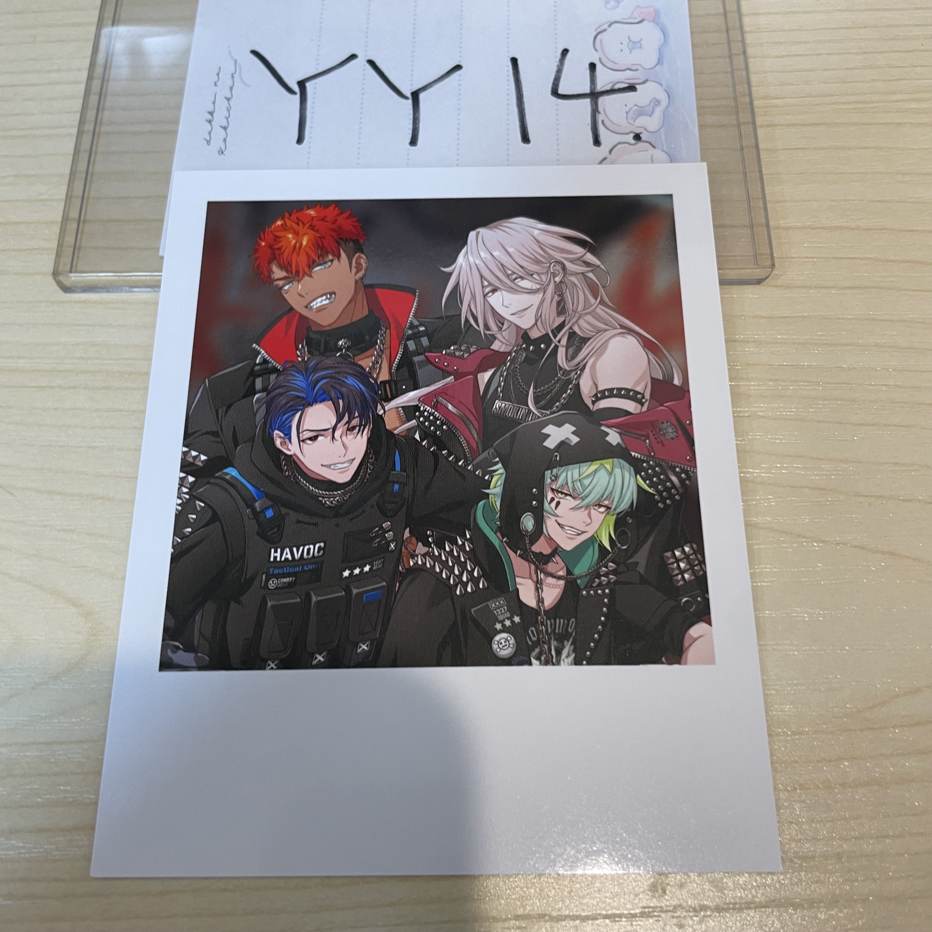 Paradox Live 獄Luck 拍立得        #YY14