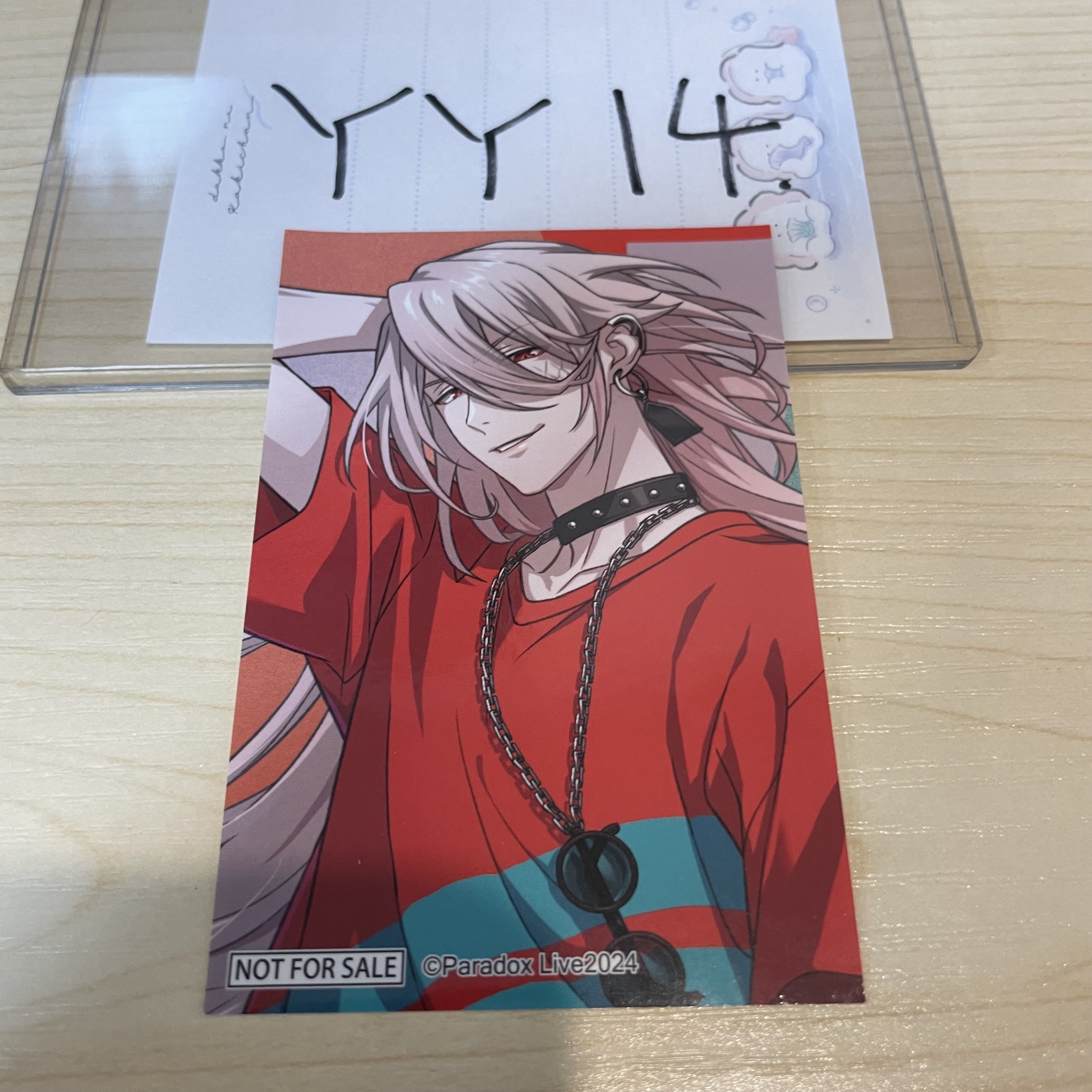 Paradox Live 紫音 貼紙        #YY14