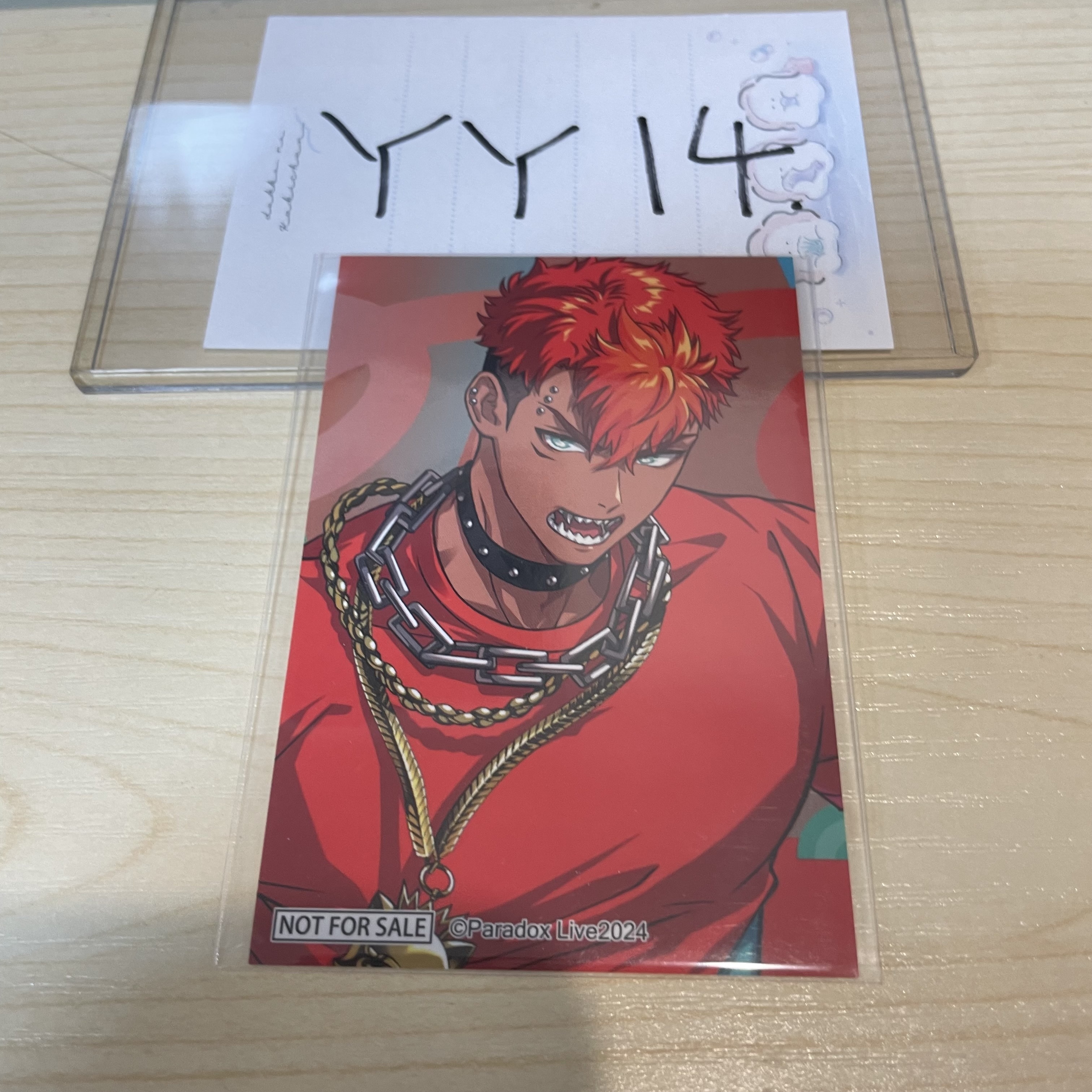 Paradox Live 凌牙 貼紙        #YY14