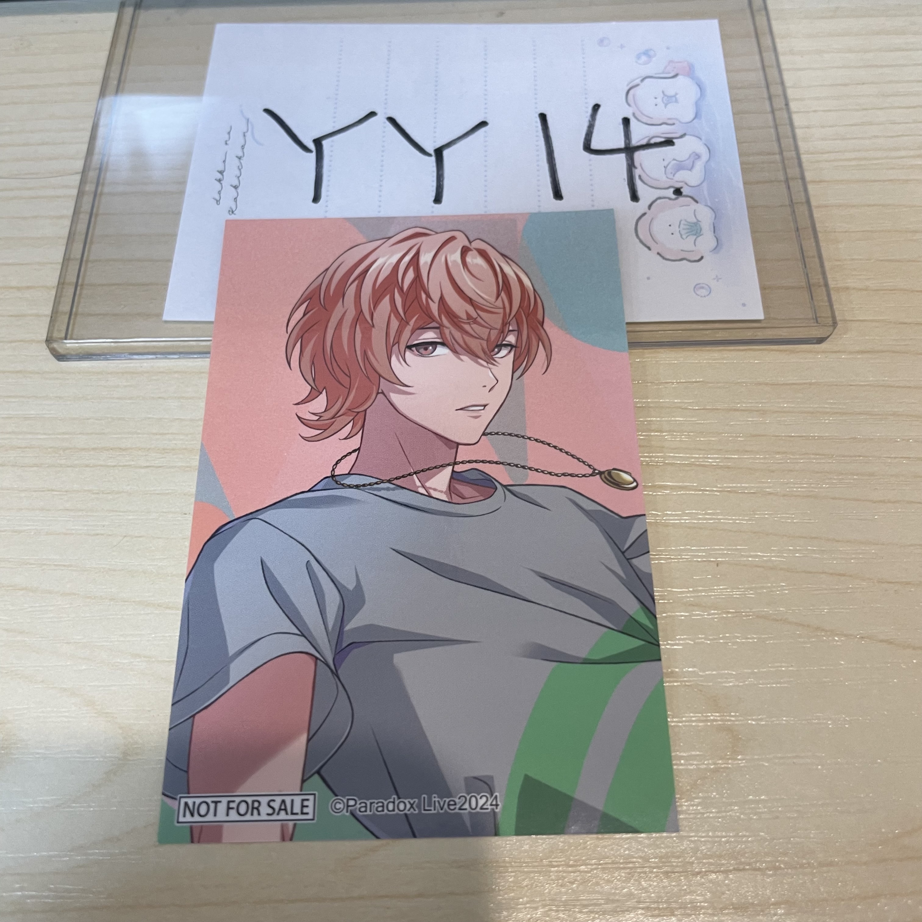 Paradox Live 京 貼紙        #YY14