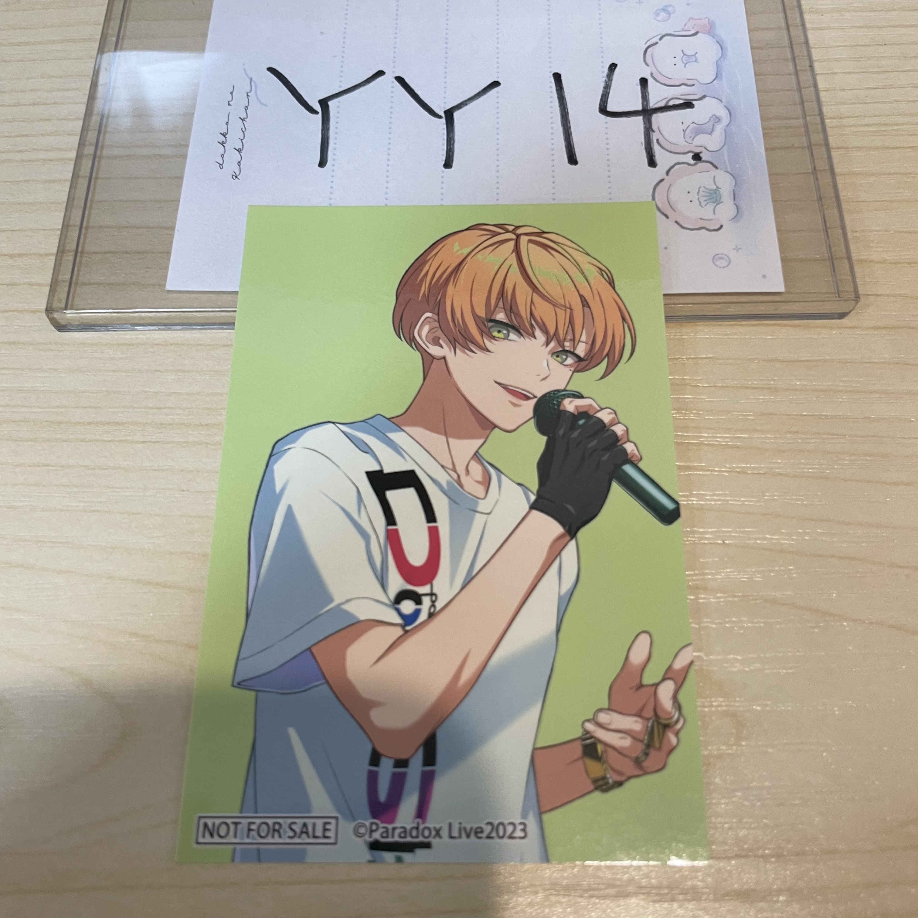 Paradox Live 東夏 貼紙        #YY14