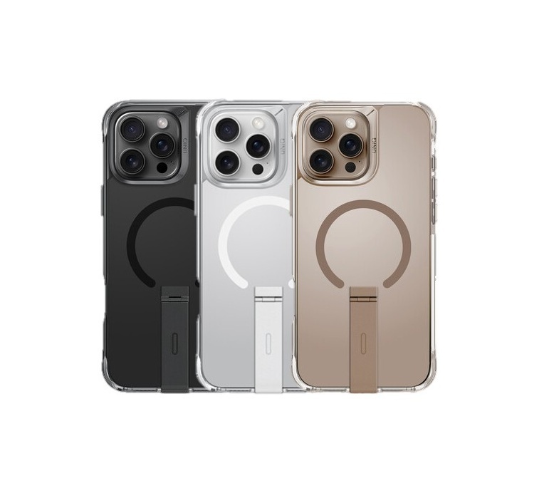 UNIQ Eleva iPhone 16 系列任意調整支架傾斜防摔磁吸手機殼