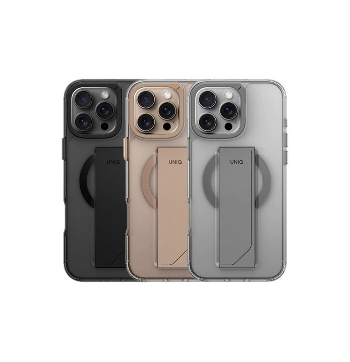 UNIQ Heldro Max iPhone 16 系列鏡頭支架防摔磁吸手機殼