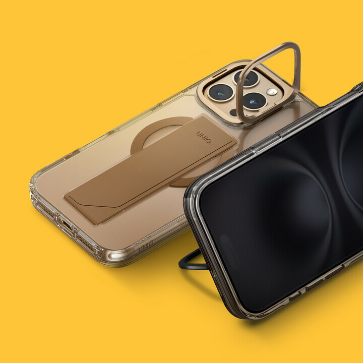 UNIQ Heldro Max iPhone 16 系列鏡頭支架防摔磁吸手機殼