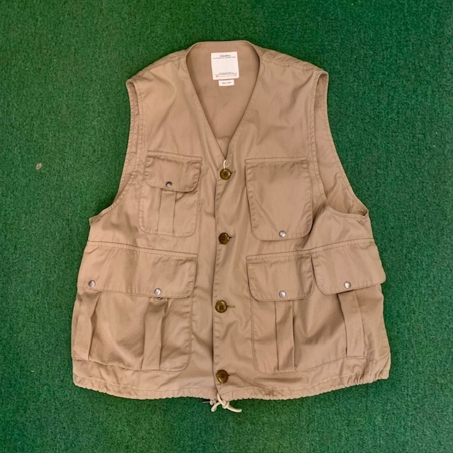 ⏱️限時優惠LIMITED TIME SALE: VISVIM MINTO HUNTING VEST - BEIGE SIZE 4 IN STOCK NOW (現貨發售中)