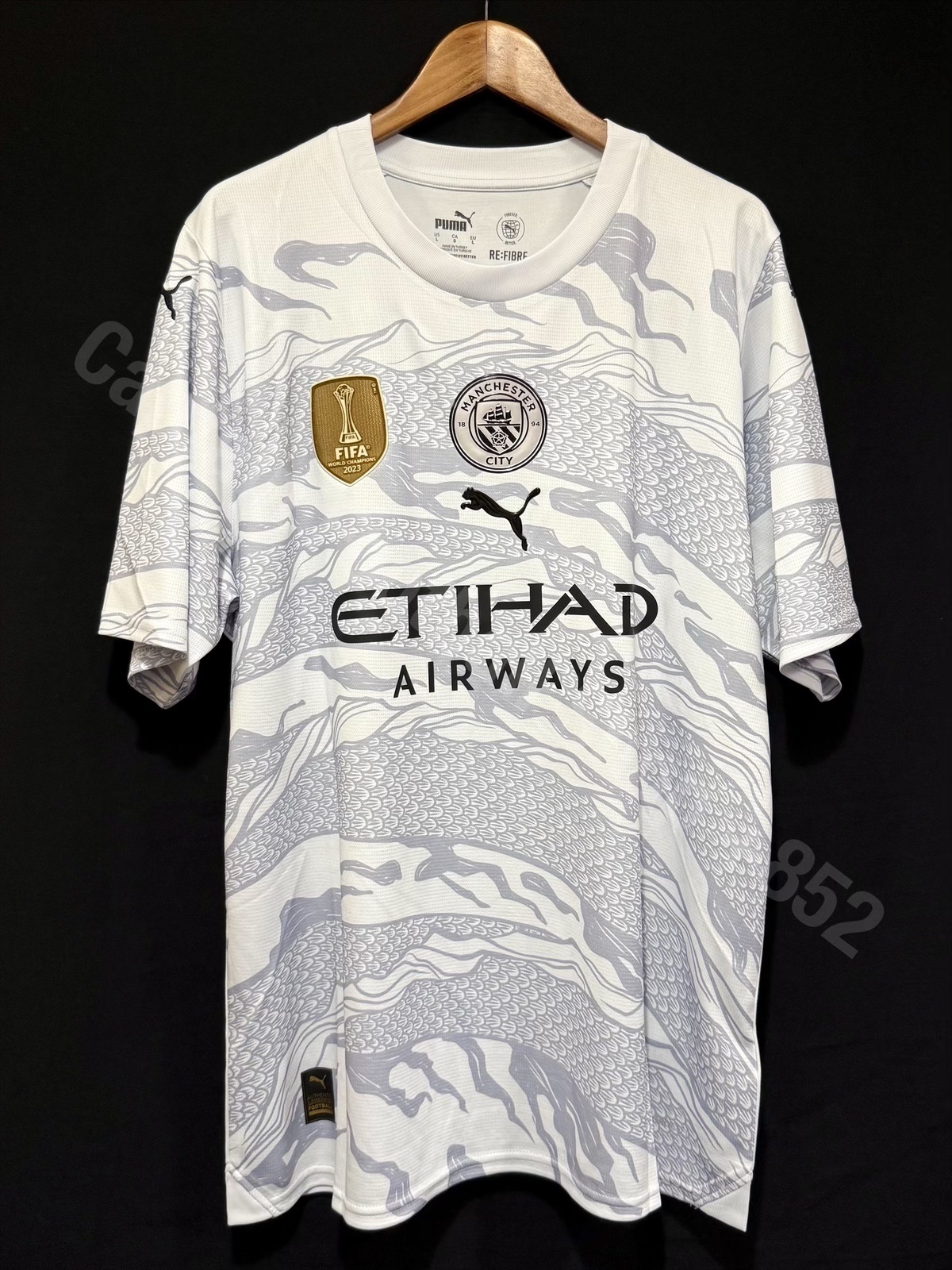 (全新有牌) 曼城 2023-2024 Puma 龍年特別版球衣 #19 J ALVAREZ