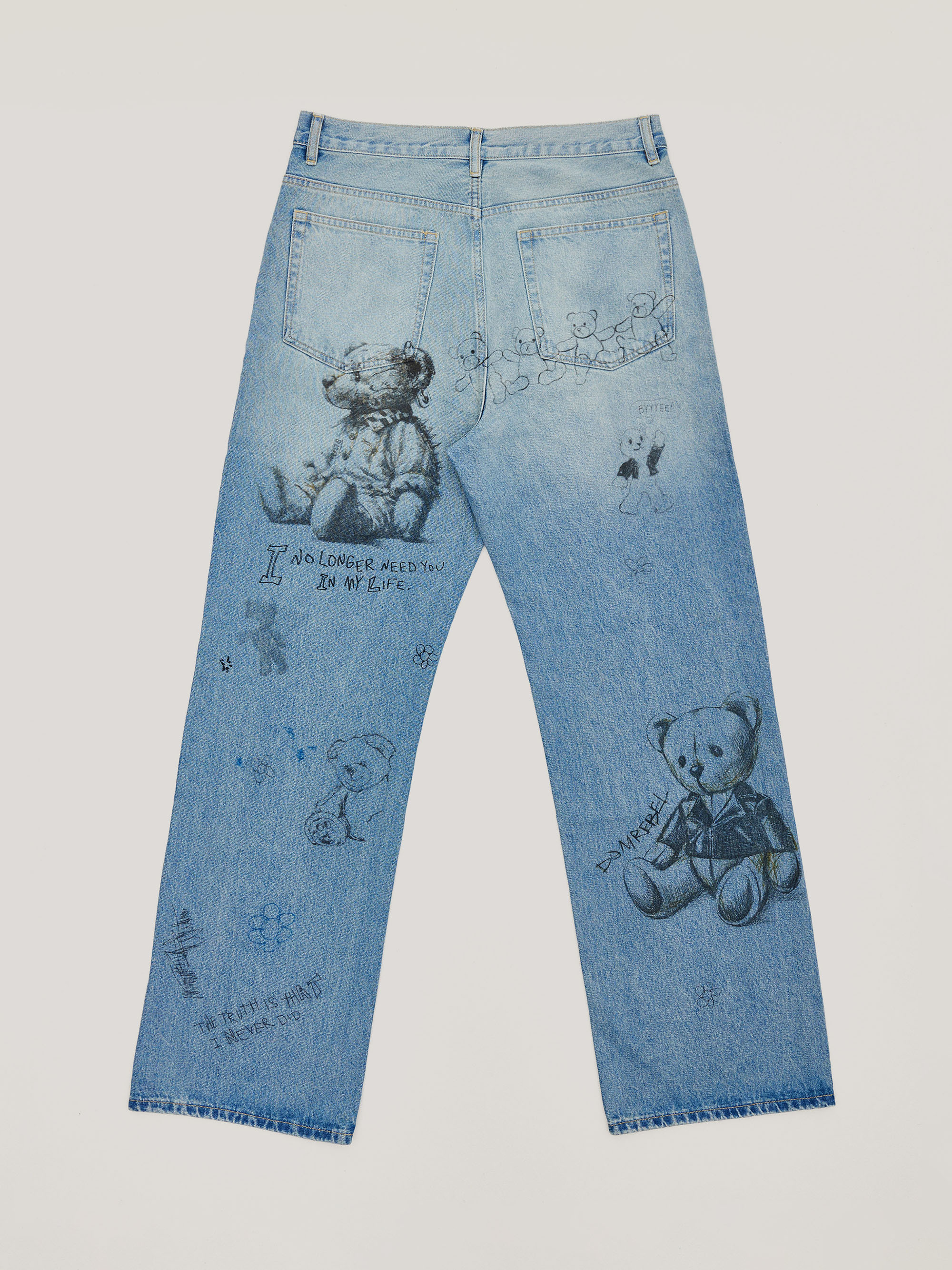 DOMREBEL STUFFY BOOTCUT JEANS  牛仔褲