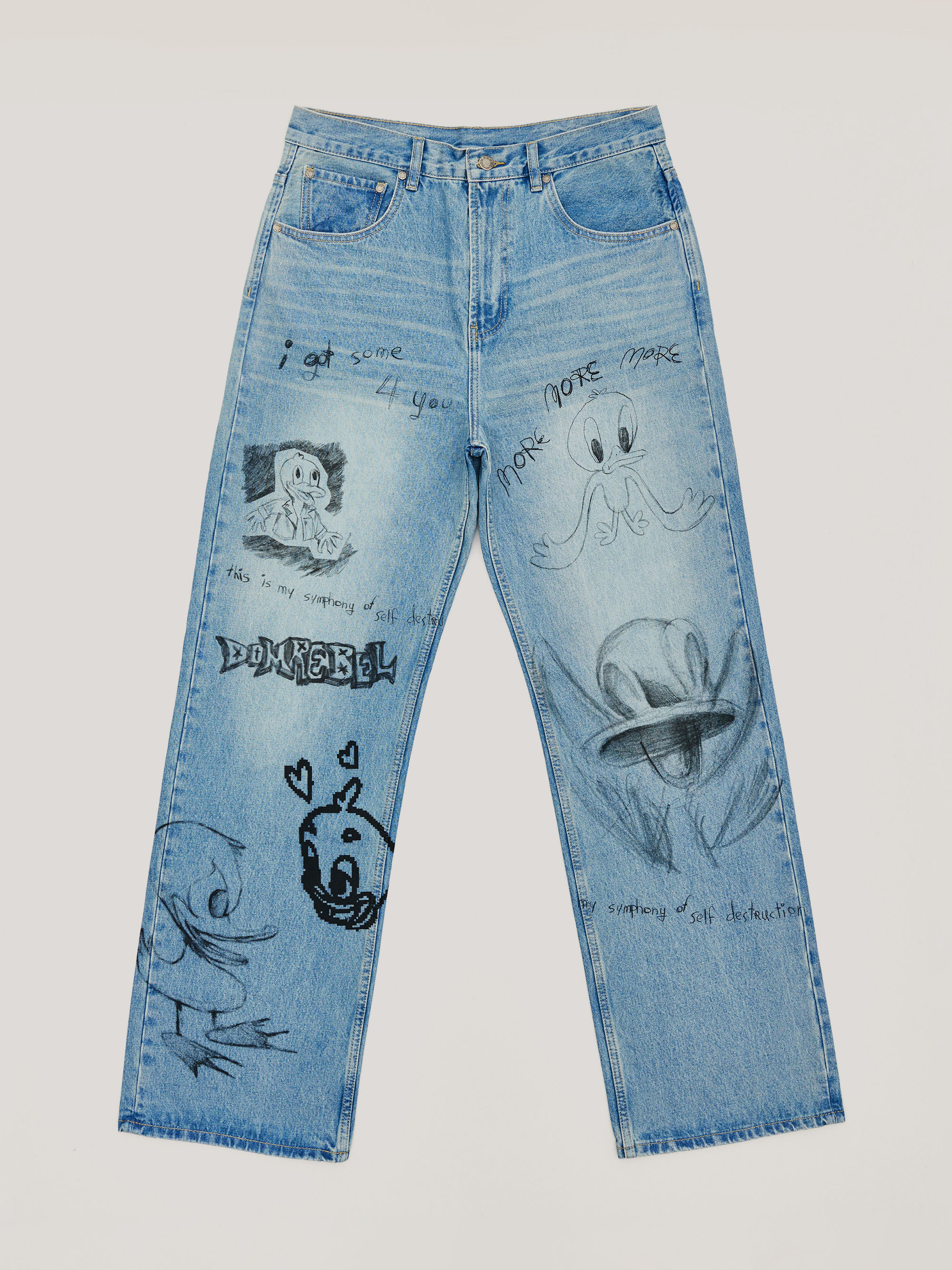 DOMREBEL BEAKER BOOTCUT JEANS  牛仔褲