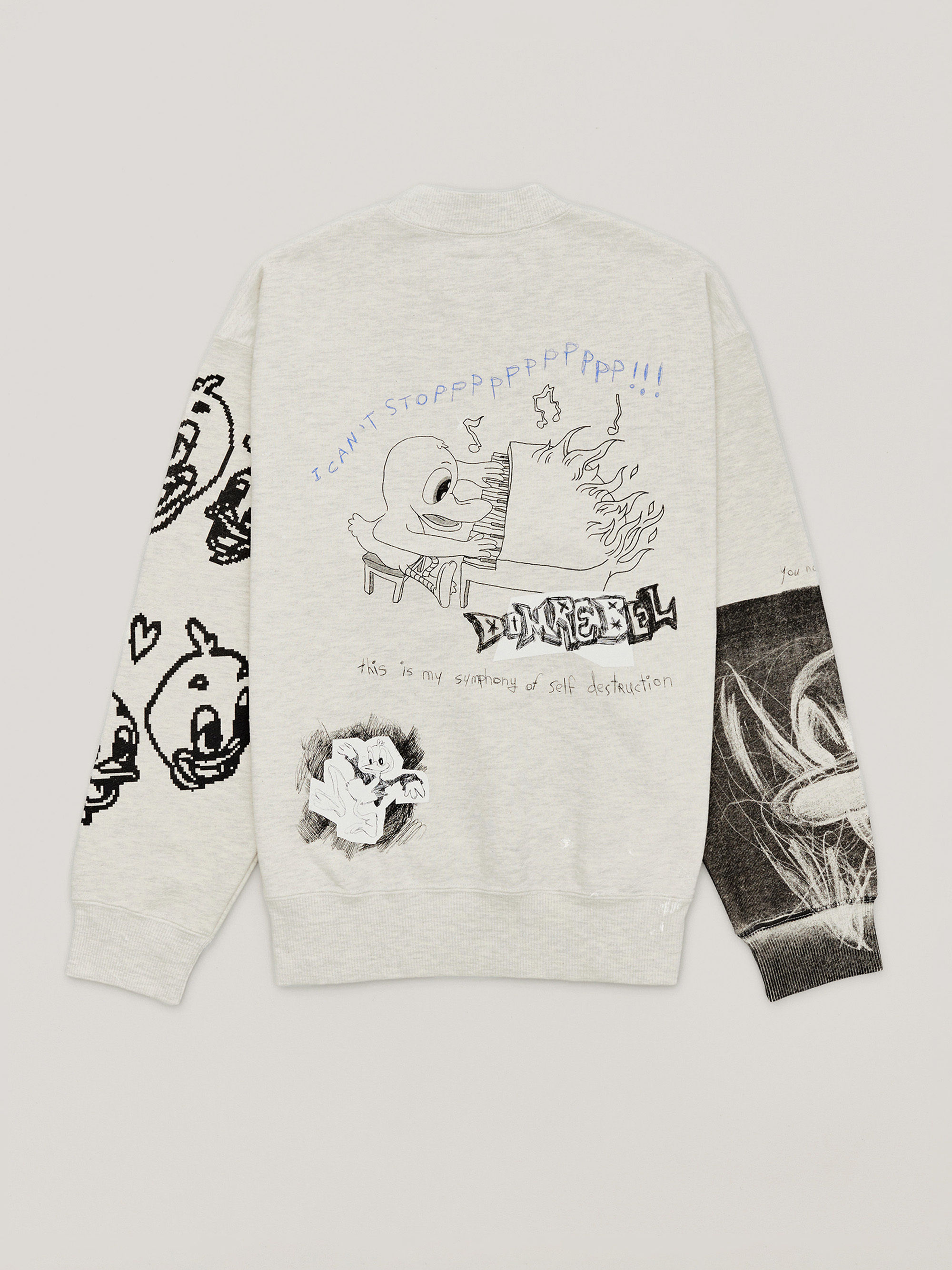 DOMREBEL BEAKER SWEATSHIRT 上衣