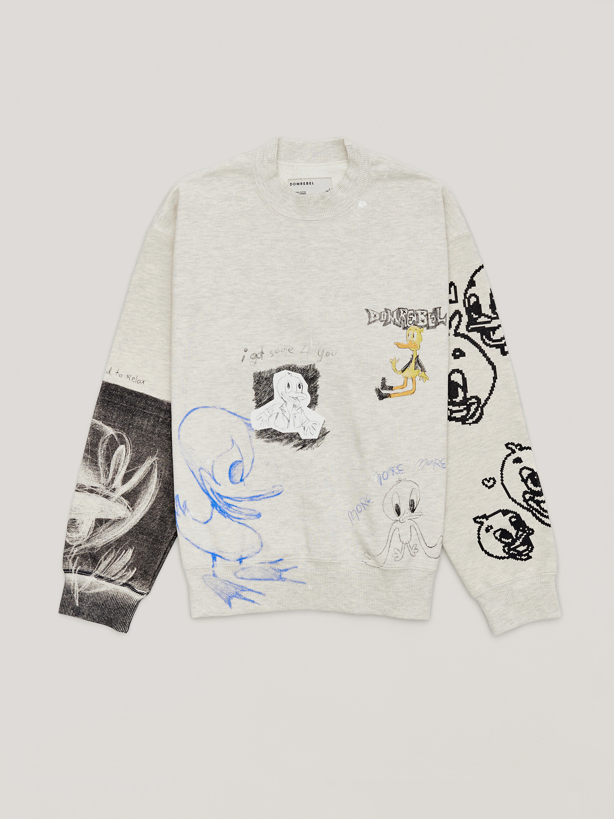 DOMREBEL BEAKER SWEATSHIRT 上衣