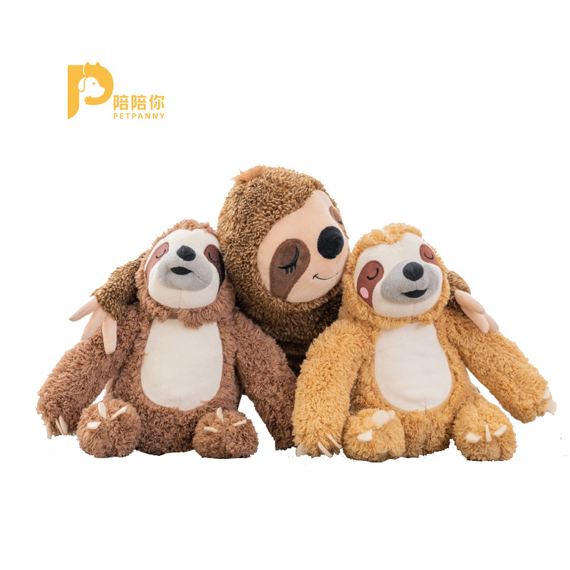 【Petpanny陪陪你】寵物安撫玩具 | 樹懶家族（白日夢樹懶&樹懶兄弟-深咖&樹懶兄弟-淺咖）