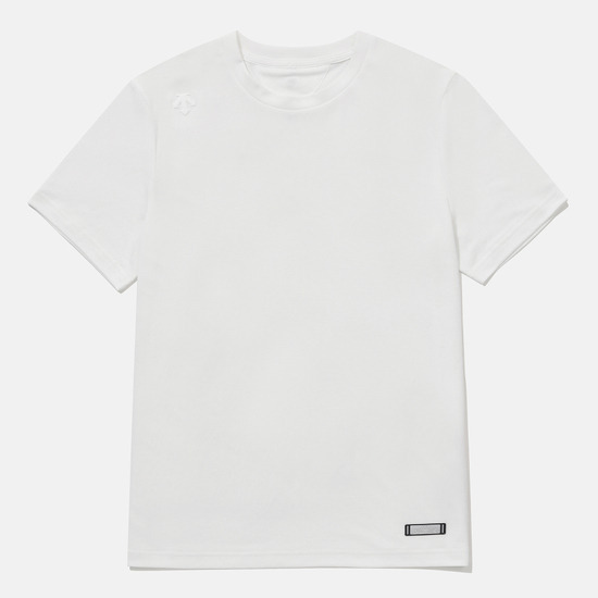 【 DESCENTE｜COOLING DUALIS 短TEE - 白 】