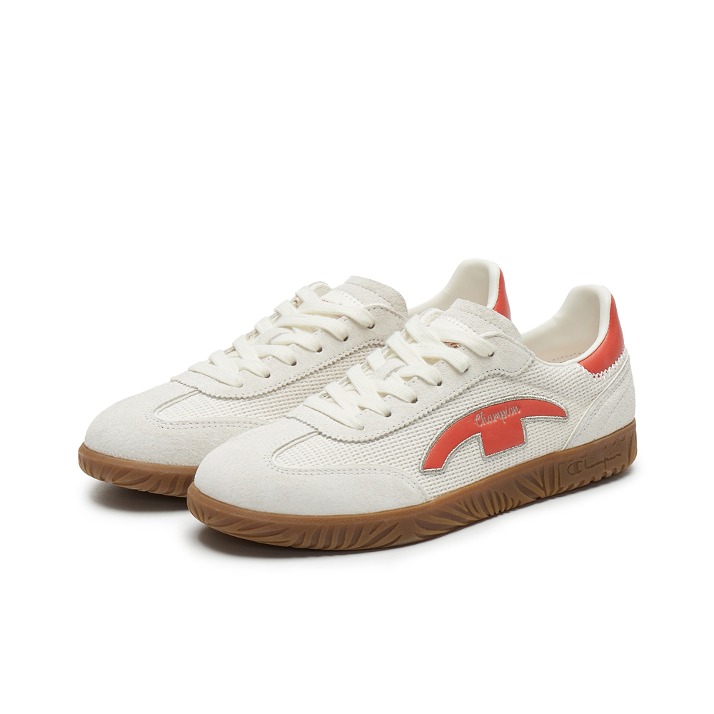 男款-Champ T-trainer V2潮流T頭德訓鞋-奶白x橘紅（U5BFCTM16L1）