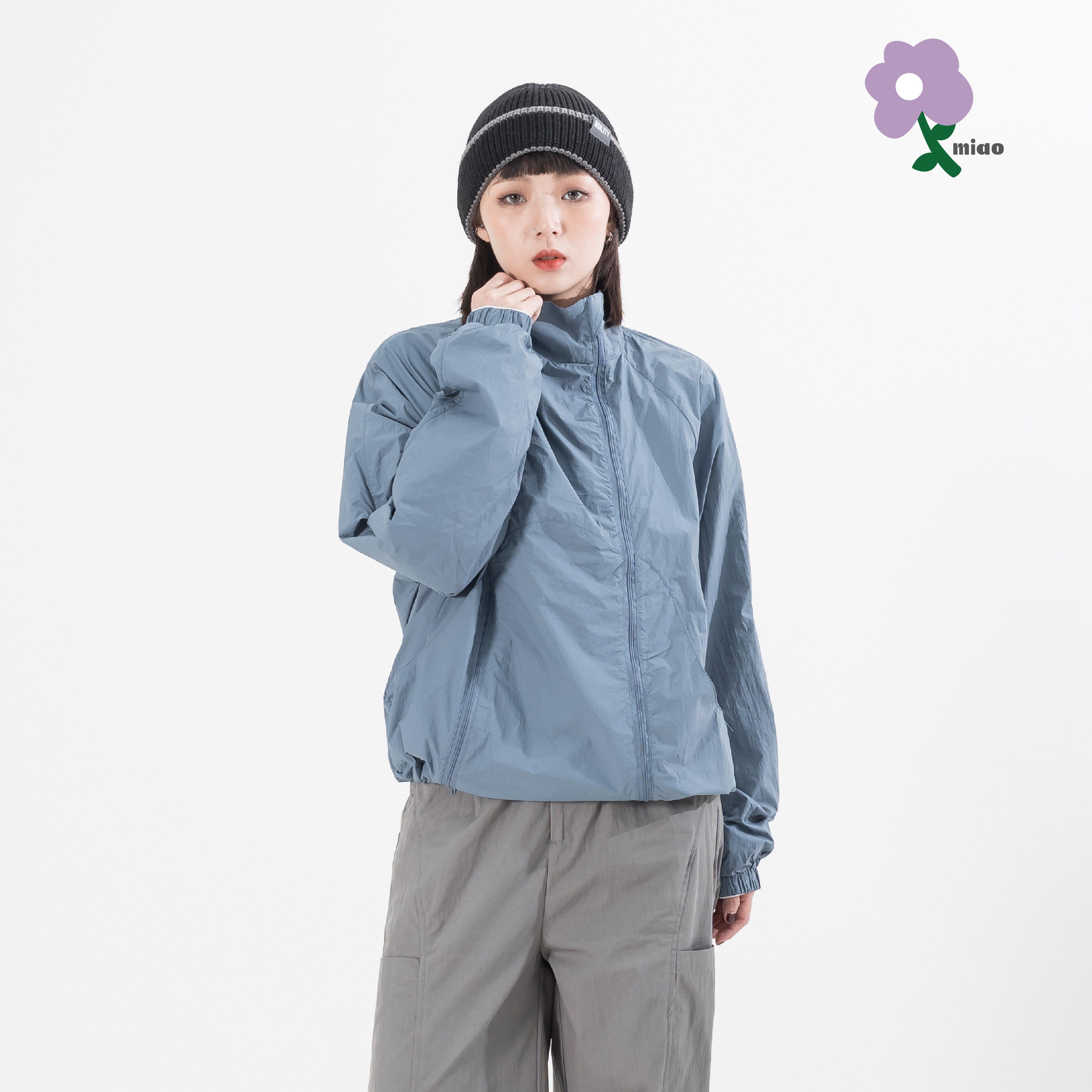 AGILITY MIAO Double Zip Light Jacket 女裝 輕薄 雙拉鍊 外套 [I-05]