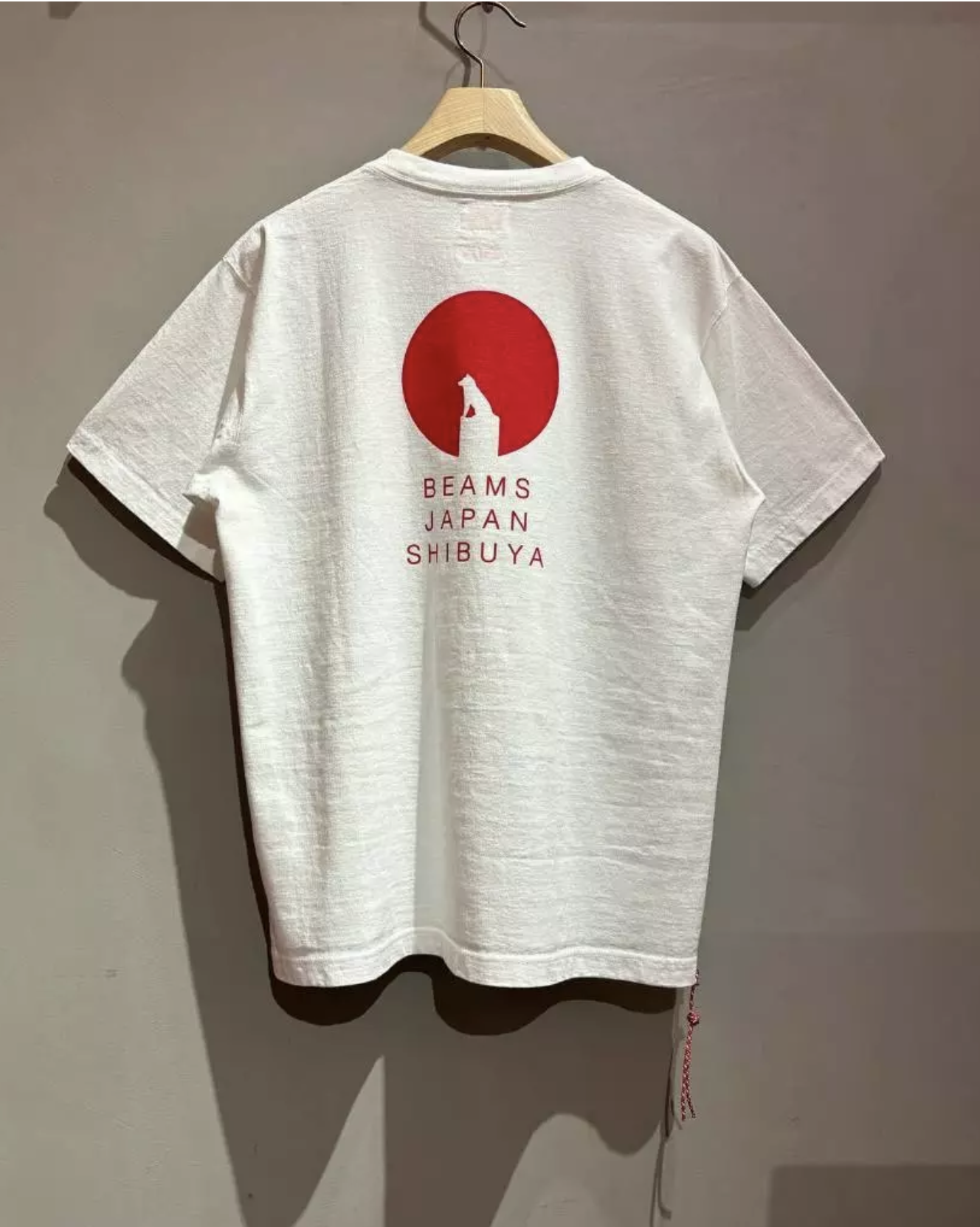 【BEAMS JAPAN】澀谷限定 SHIBUYA EXCLUSIVE八公短TEE