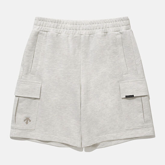 【 DESCENTE｜CARGO KNITSHORT PANTS 工裝針織短褲 - 杏 】