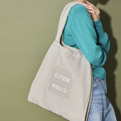 CITEN 羽絨包 透明標 手提包 單肩 電腦包 日本代購