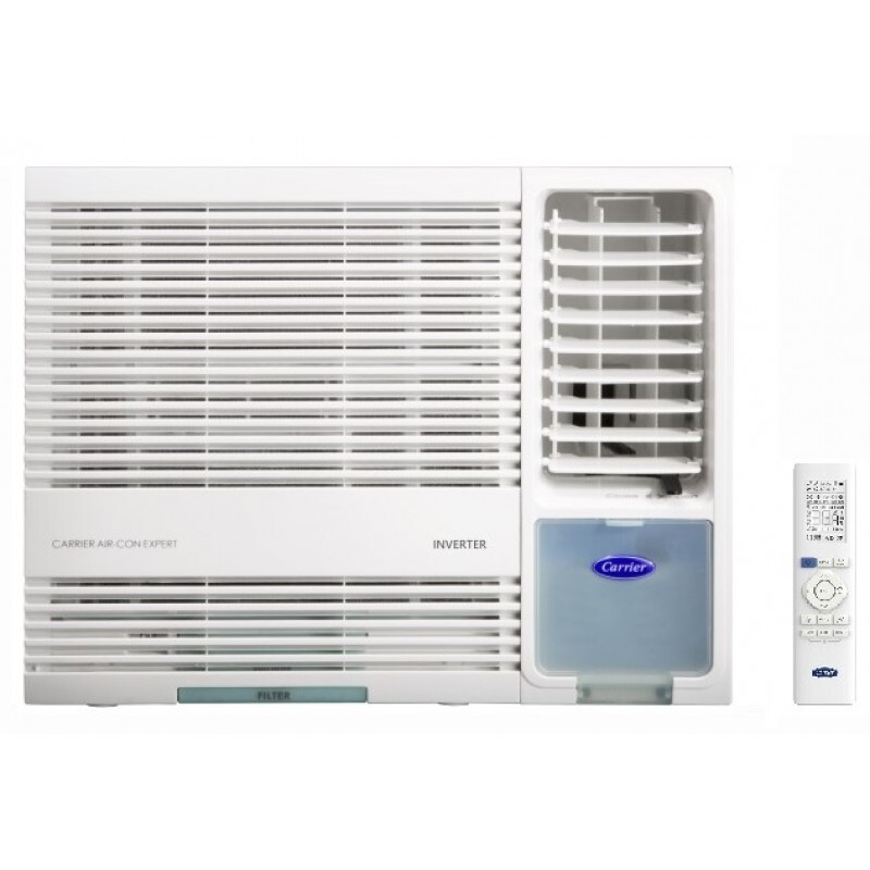 開利 Carrier    CHK07UX‧3/4匹 R32  變頻淨冷‧無線遙控‧窗口式冷氣機‧香港行貨,原廠4年全機,5年壓縮機保養‧