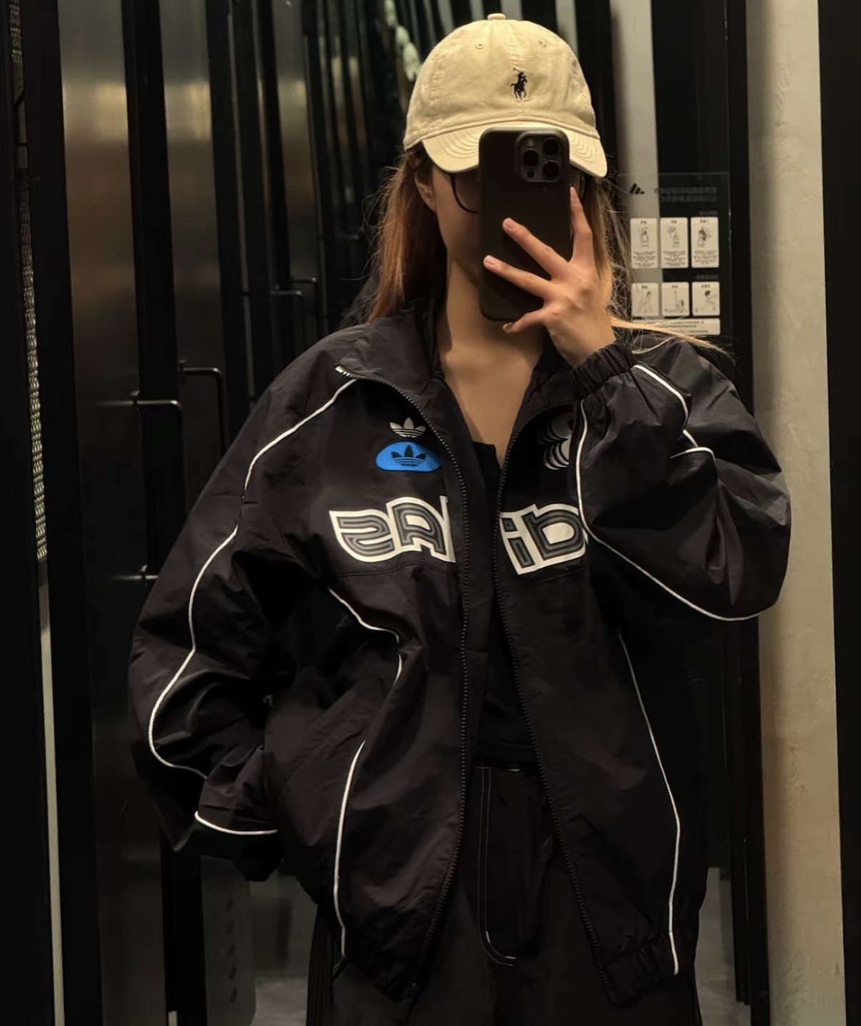 Adidas Originals 賽車風外套 防風 長袖 休閒 黑色 灰色 JM8033 JM8034/預購