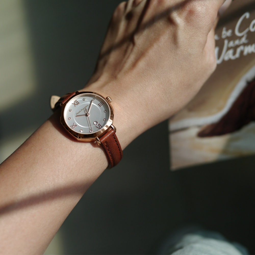 Signature 晶鑽羅馬八角女錶