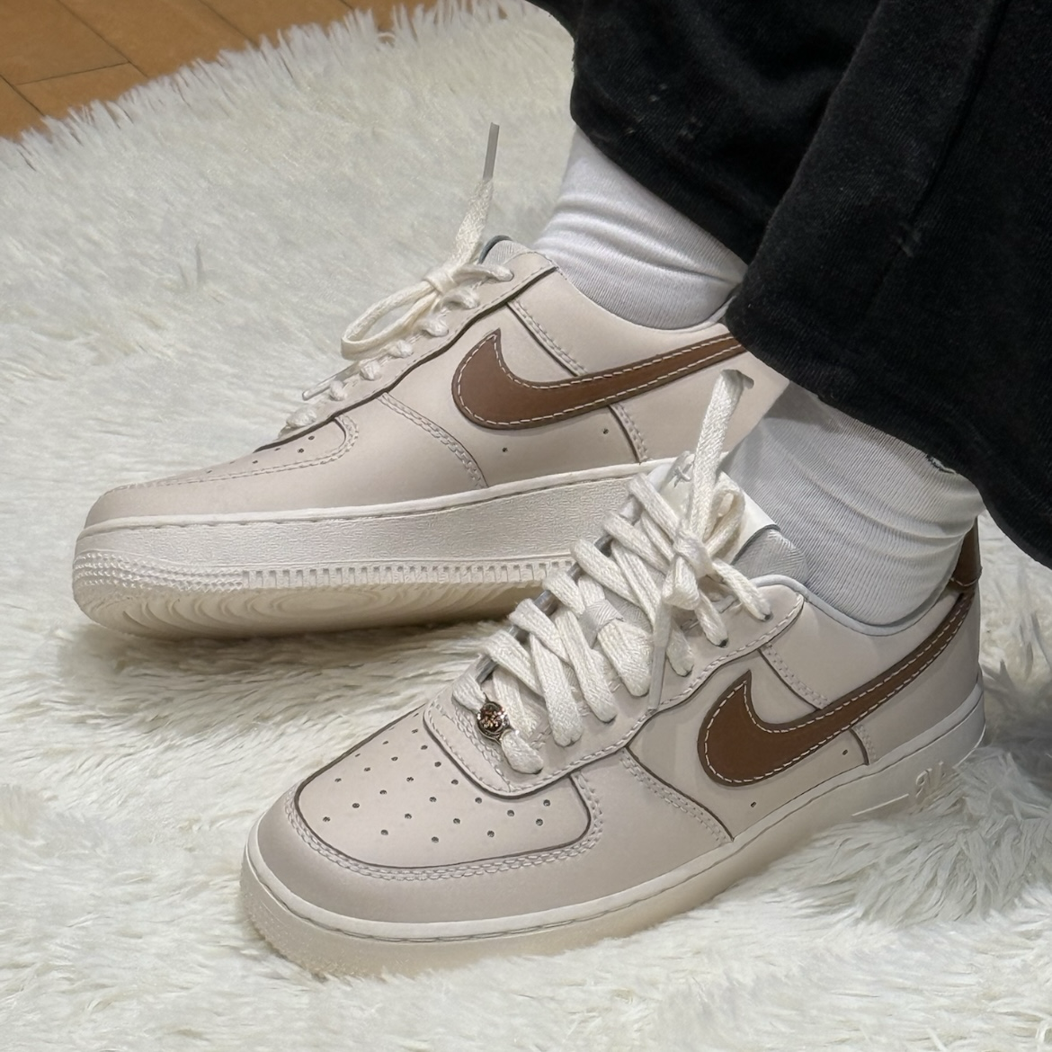 Nike Air Force 1 Low Pearl White 摩卡棕 可可棕 奶棕 大地色系 AF1 低筒休閒鞋