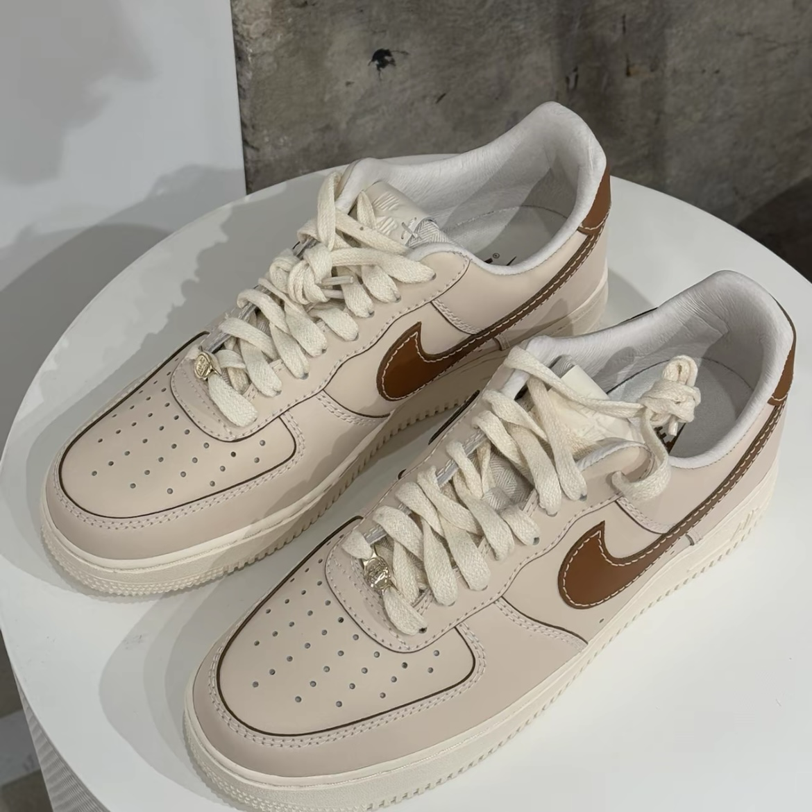 Nike Air Force 1 Low Pearl White 摩卡棕 可可棕 奶棕 大地色系 AF1 低筒休閒鞋