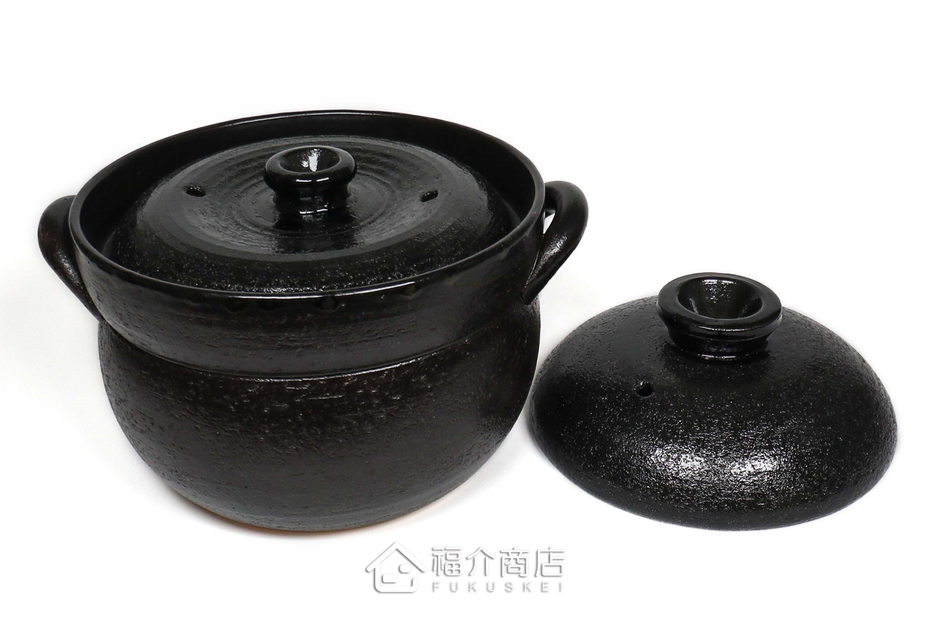 煮飯用陶瓷材質的飯鍋