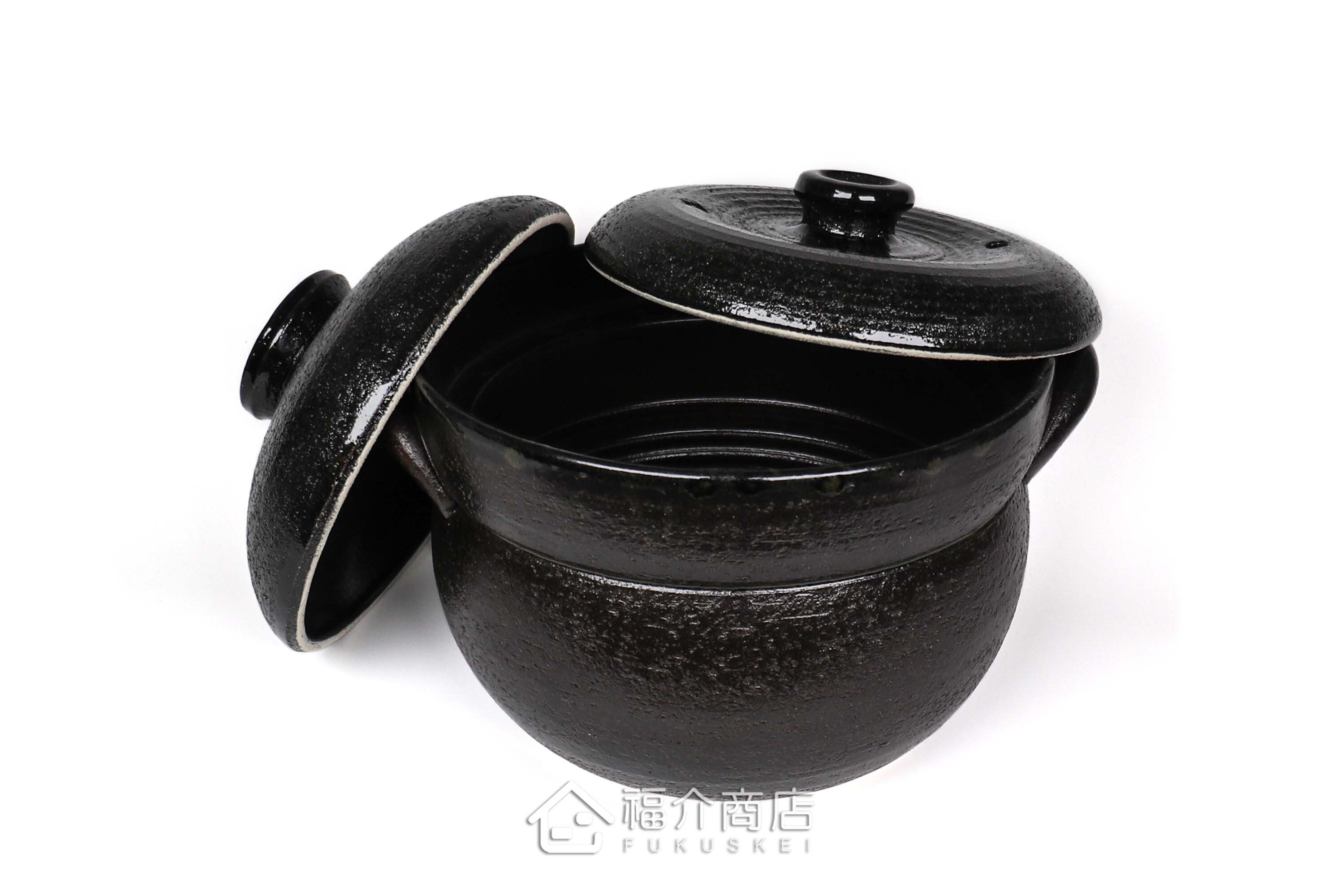 煮飯用陶瓷材質的飯鍋