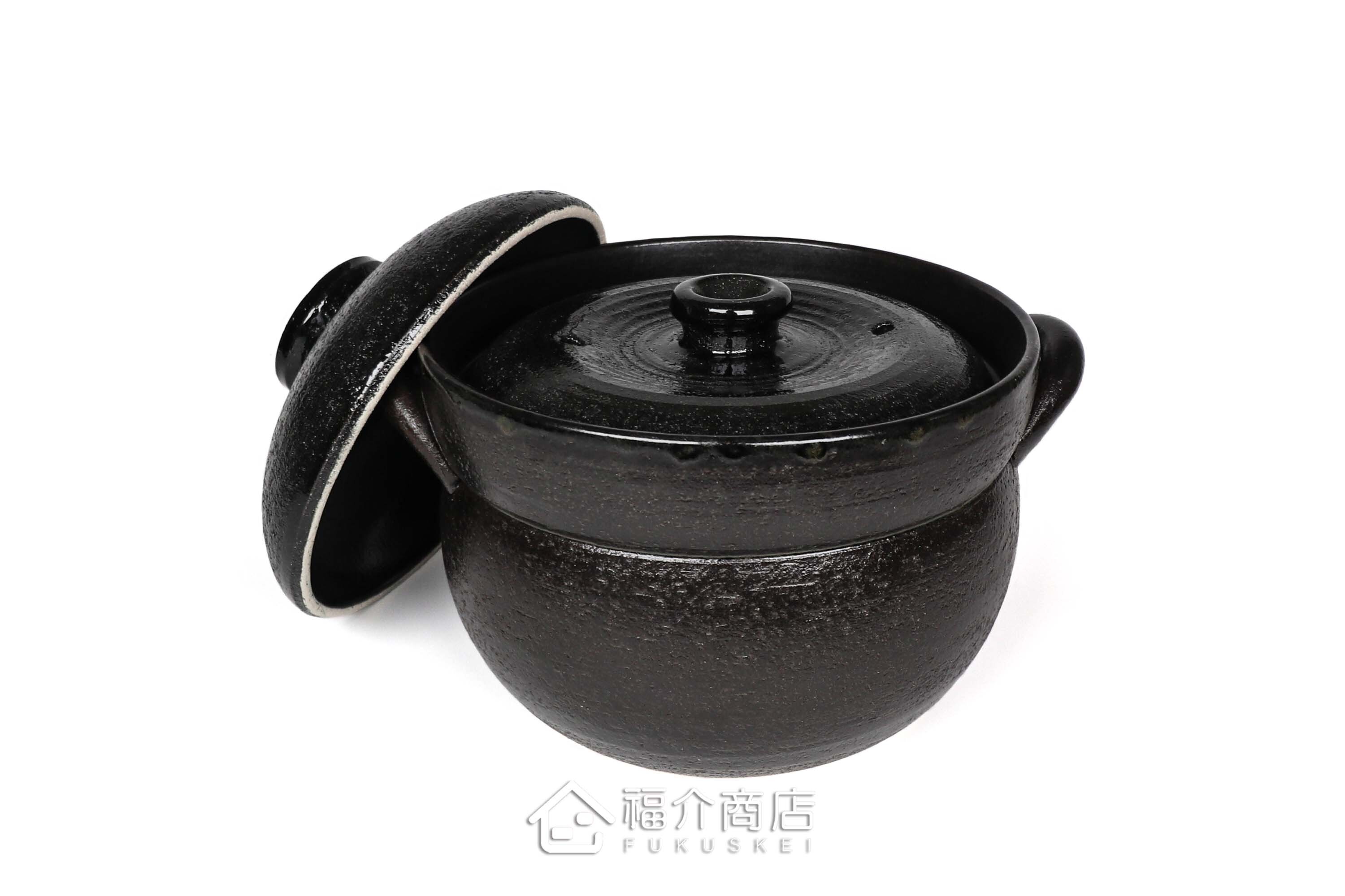 煮飯用陶瓷材質的飯鍋