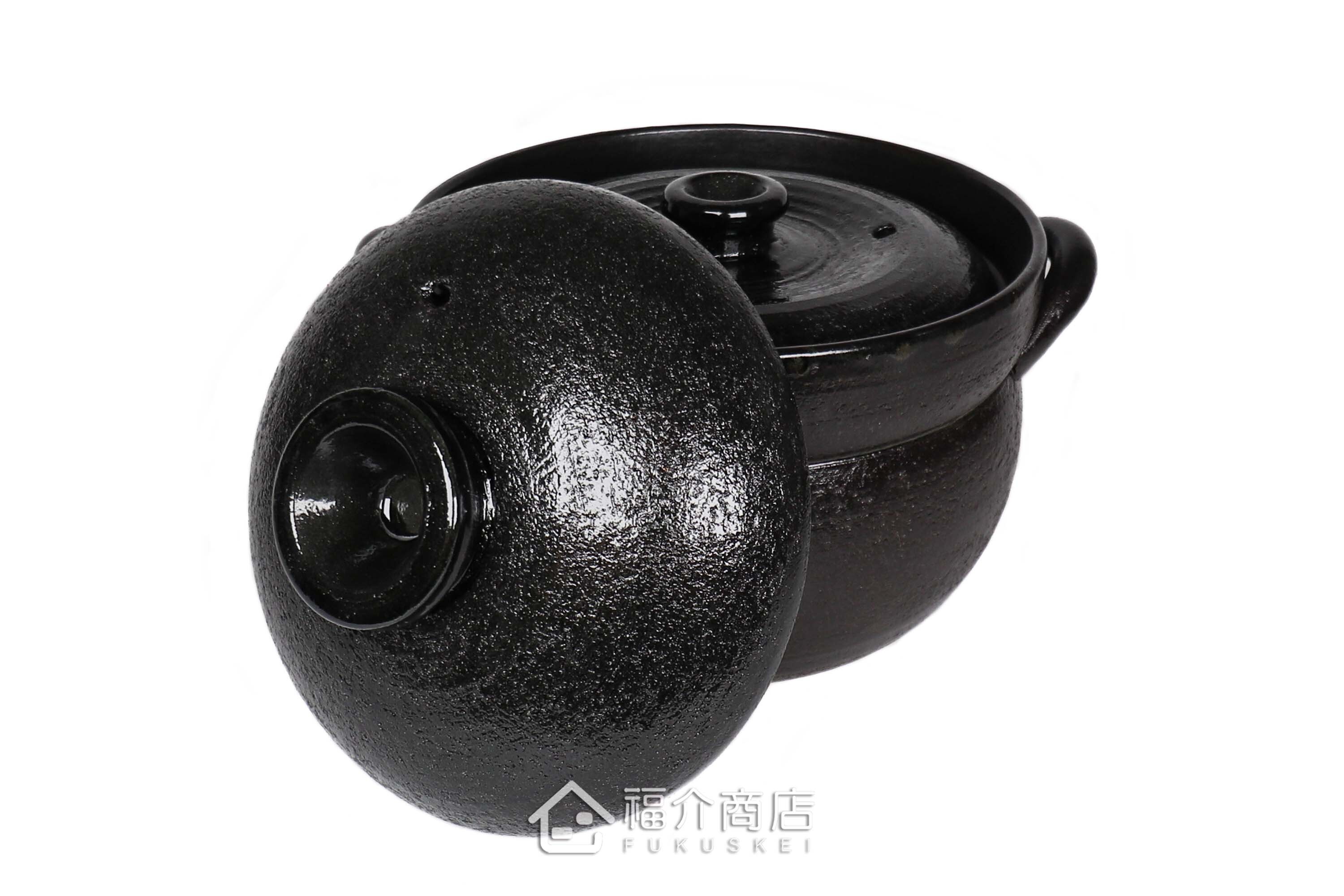 煮飯用陶瓷材質的飯鍋