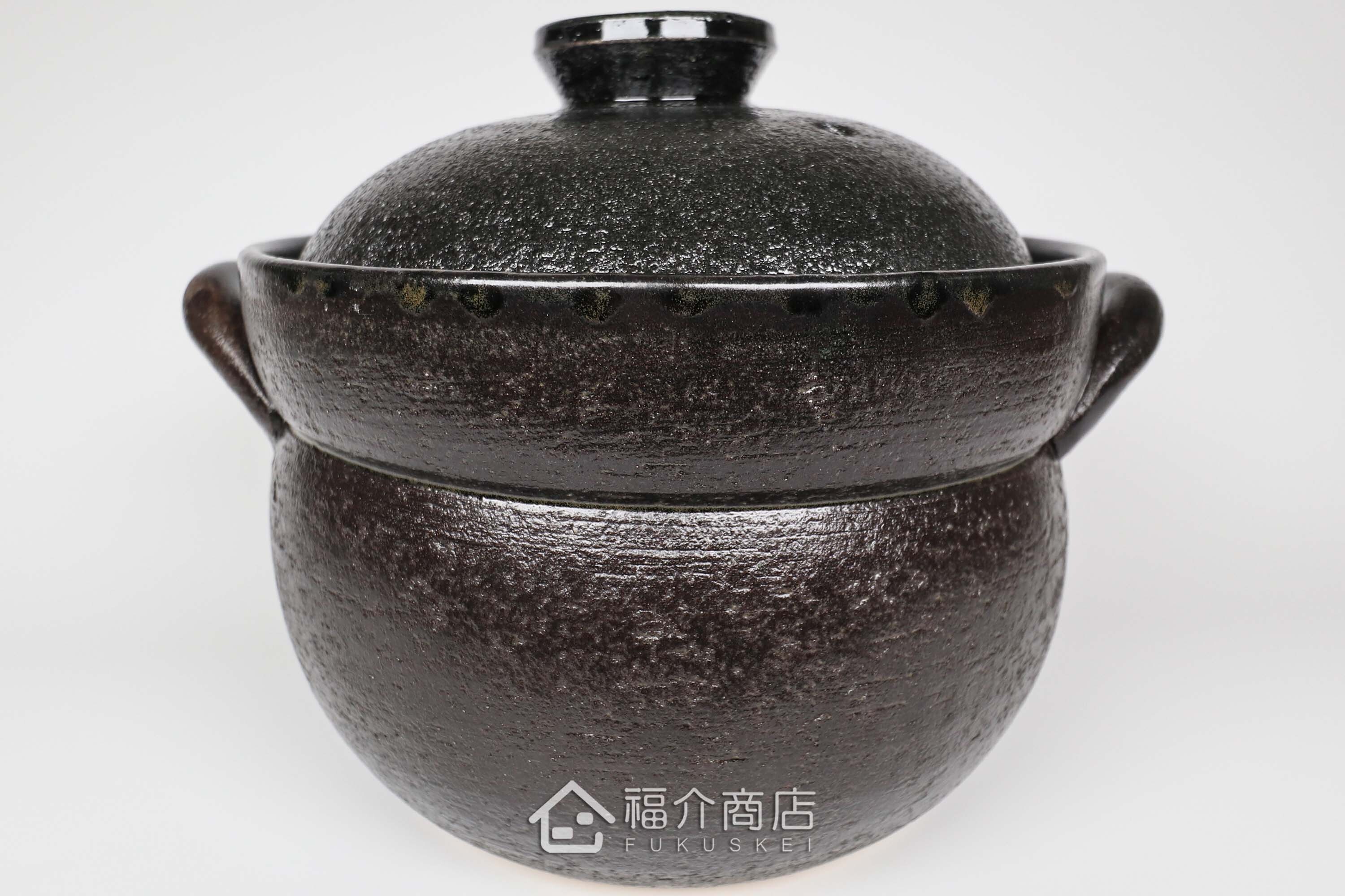 煮飯用陶瓷材質的飯鍋