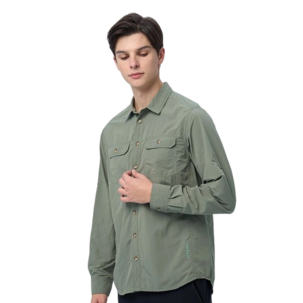 Wildland 荒野 男生透氣快乾抗UV可調節襯衫 男款 (3色) 13W1212