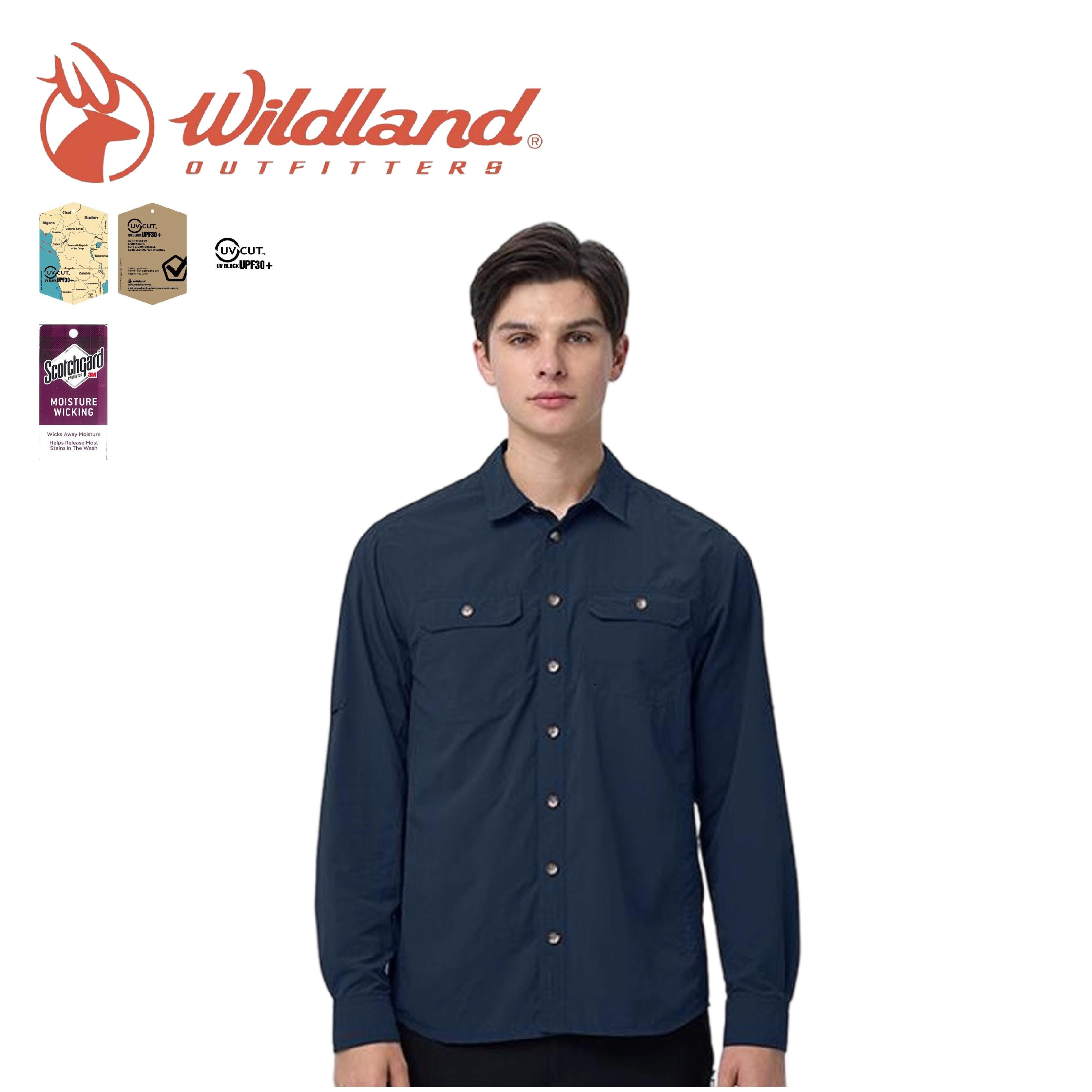 Wildland 荒野 男生透氣快乾抗UV可調節襯衫 男款 (3色) 13W1212