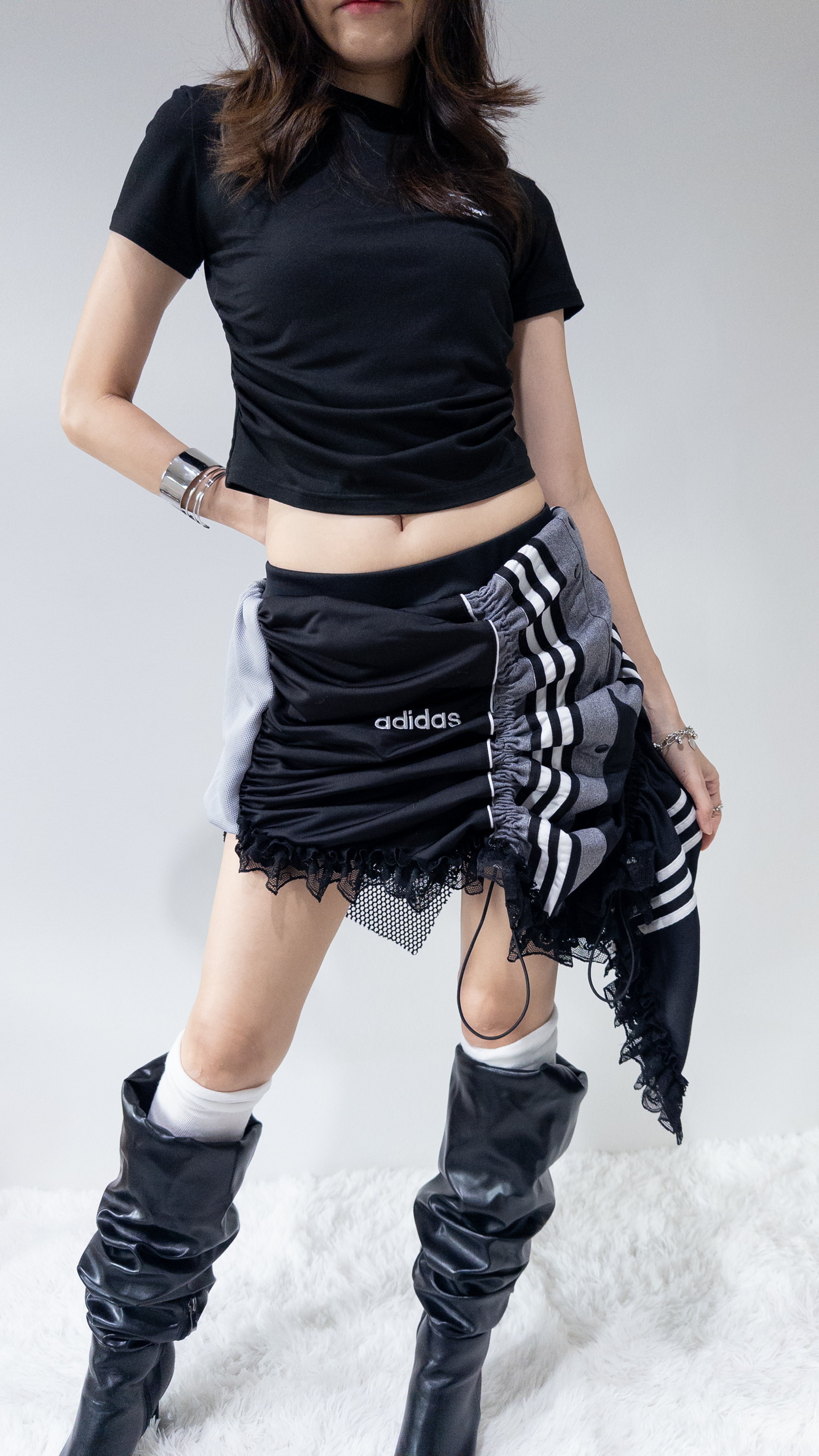 【售罄】-自家訂製款】Remake不規則裙 CSSK_003