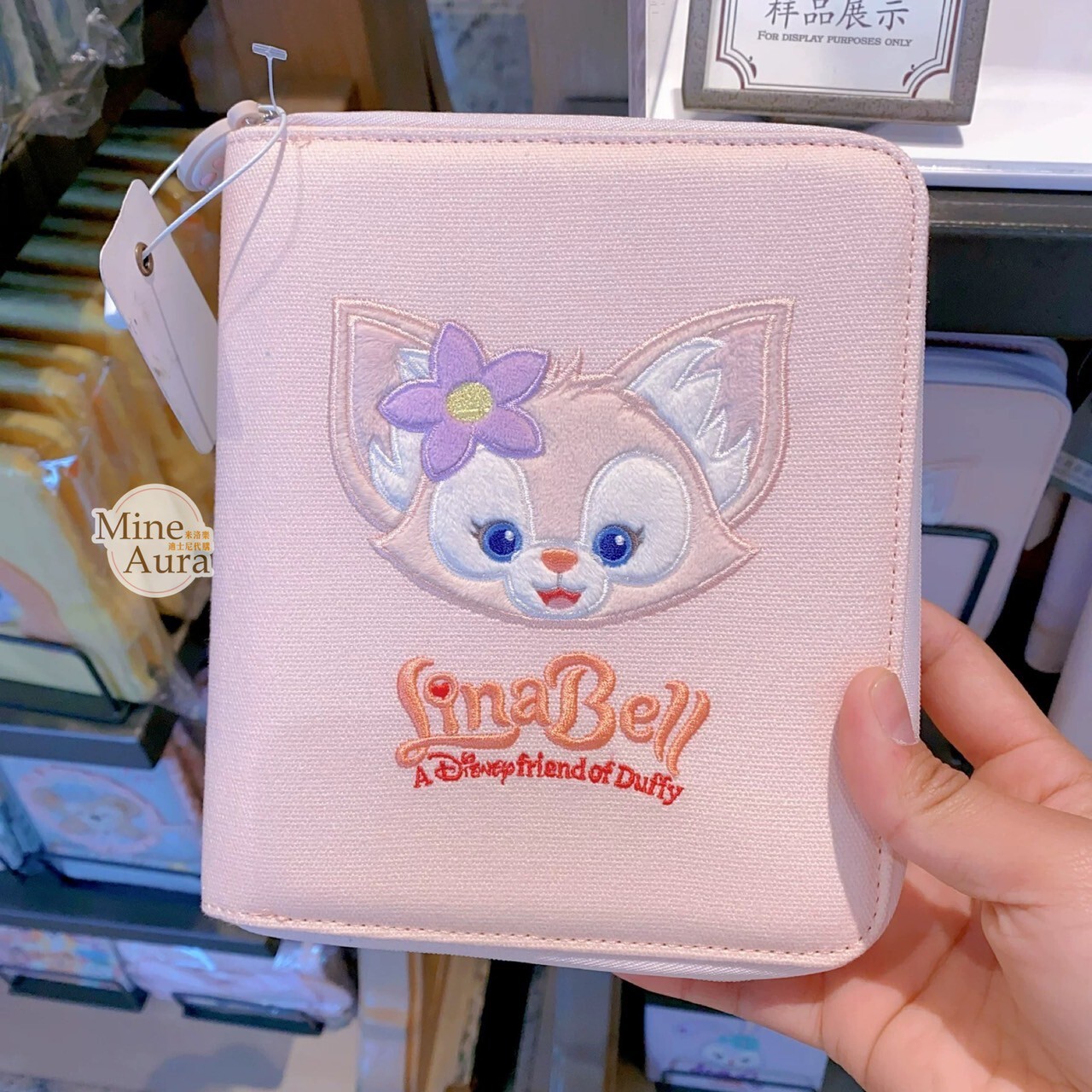 玲娜貝兒 Lina bell 大頭 圖案 記事本 筆記本 文具包 文具組 -上海迪士尼樂園