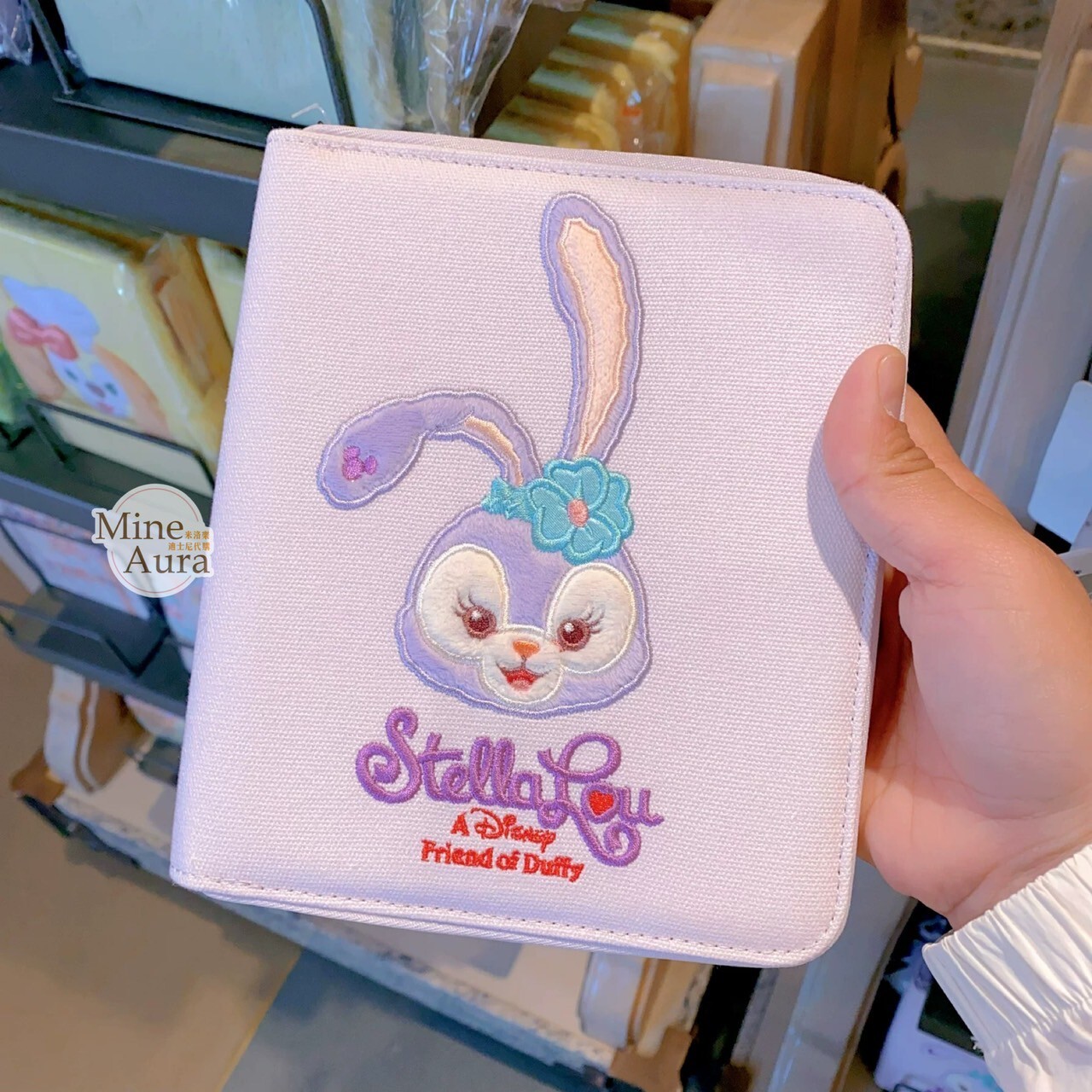 史黛拉露 星黛露 StellaLou 大頭 圖案 記事本 筆記本 文具包 文具組 -上海迪士尼樂園
